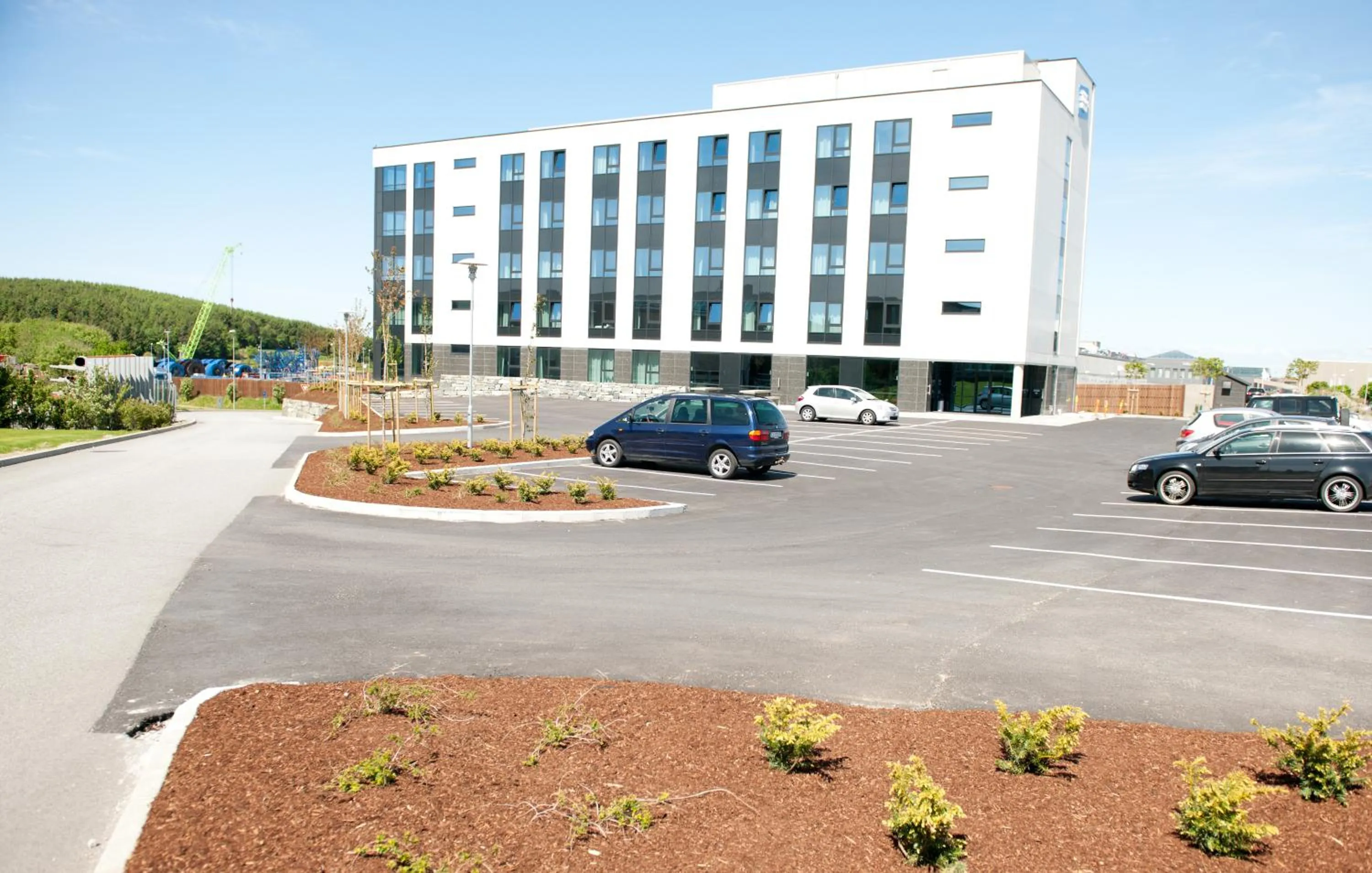 Facade/entrance in Tananger Apartment Hotel