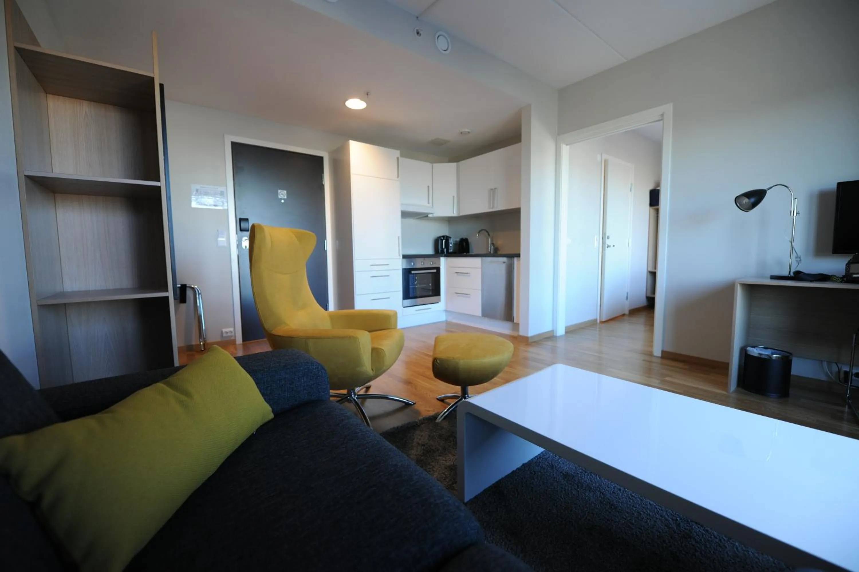 Kitchen or kitchenette in Tananger Apartment Hotel