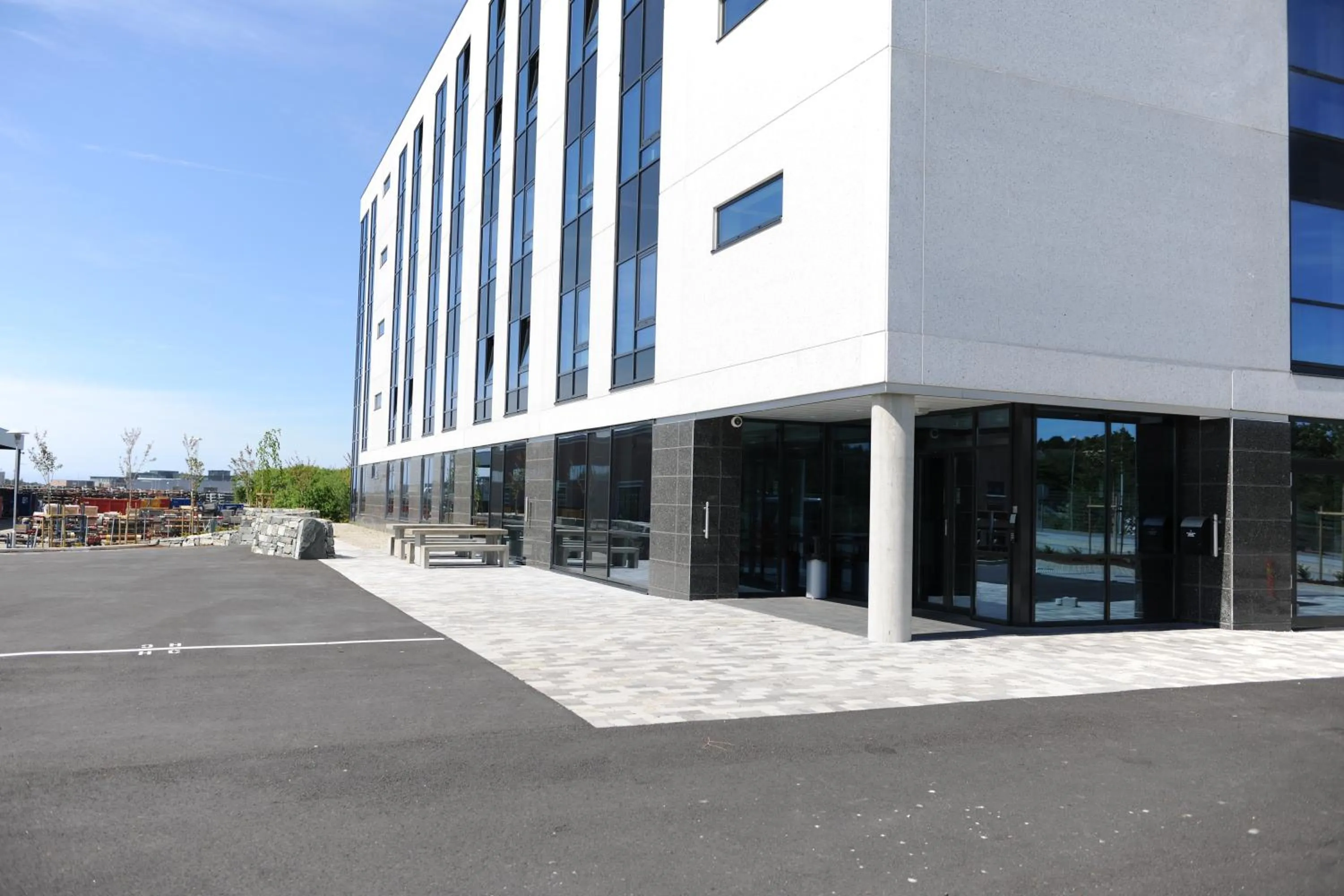 Facade/entrance in Tananger Apartment Hotel