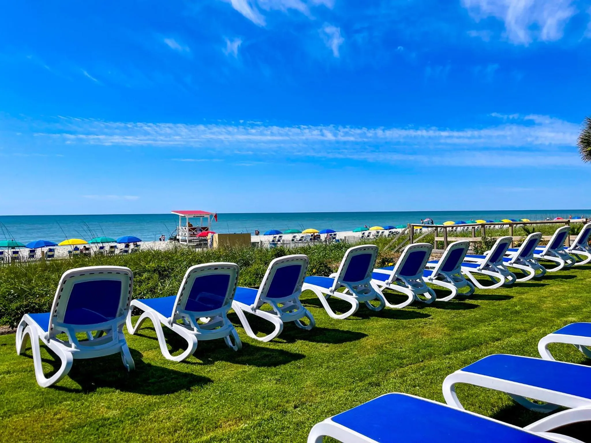 Patio in Grande Shores Ocean Resorts Condominiums