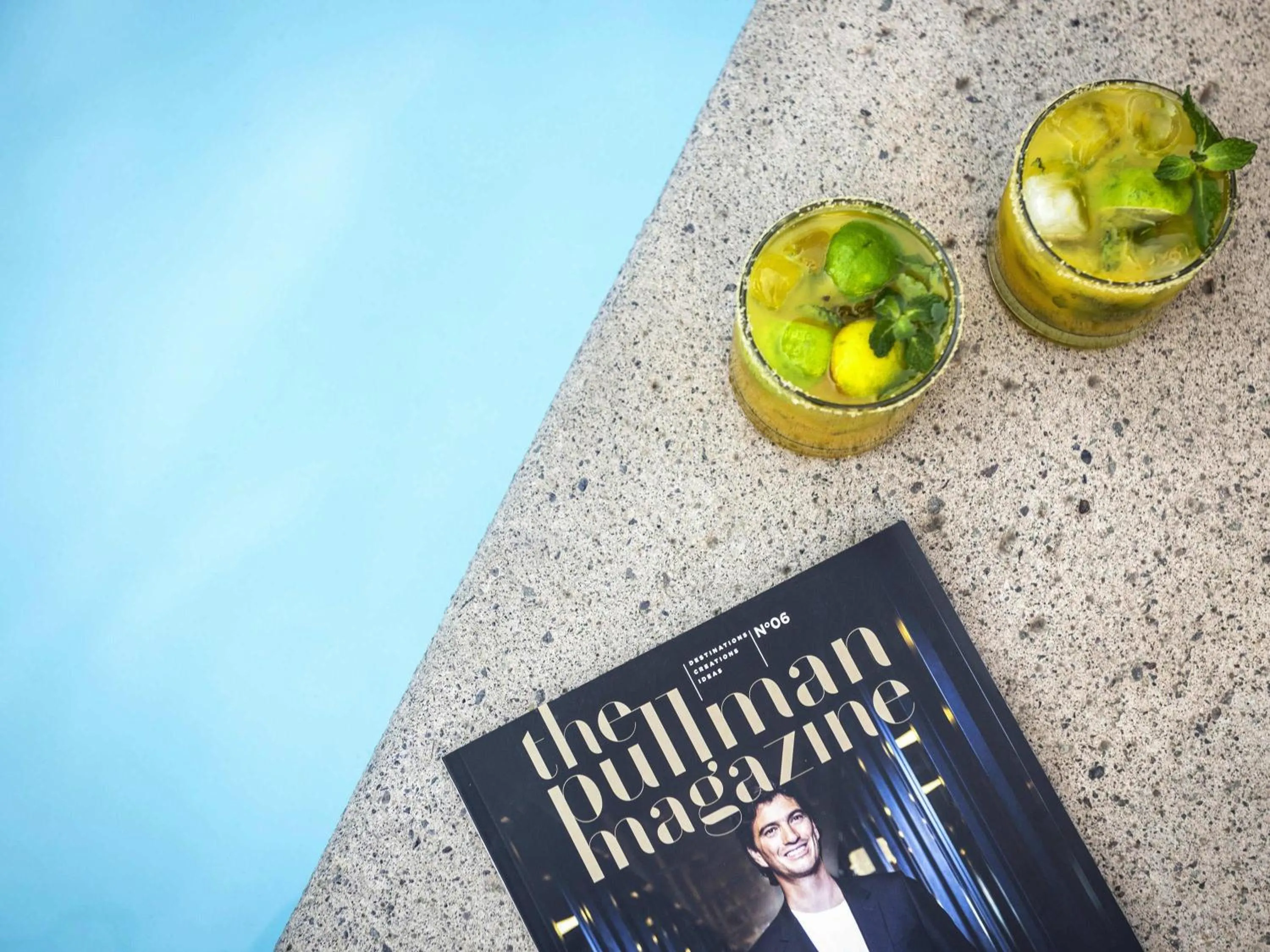 Pool view in Pullman Santiago Vitacura