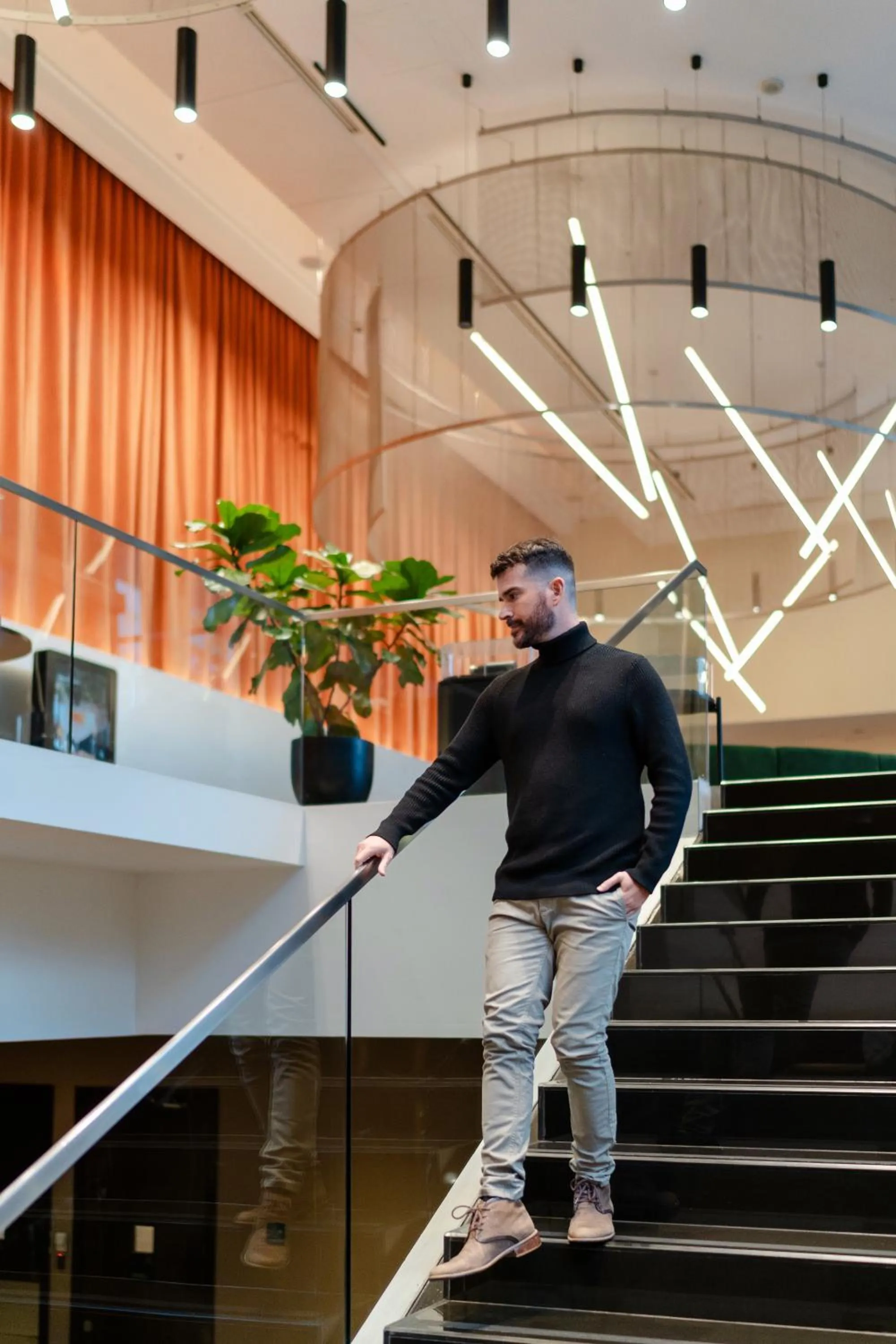 Lobby or reception in Pullman Santiago Vitacura