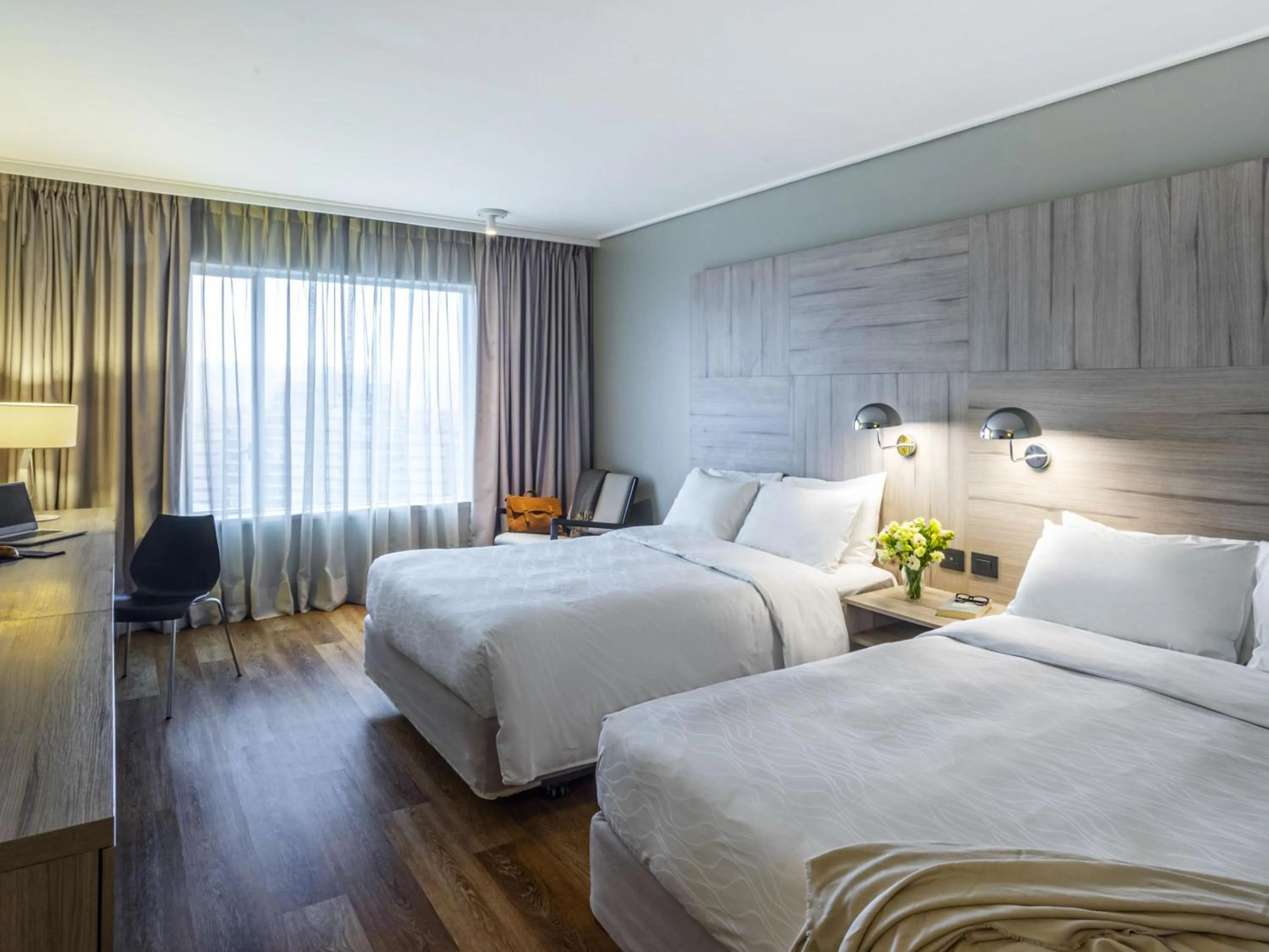 Bedroom, Bed in Pullman Santiago Vitacura