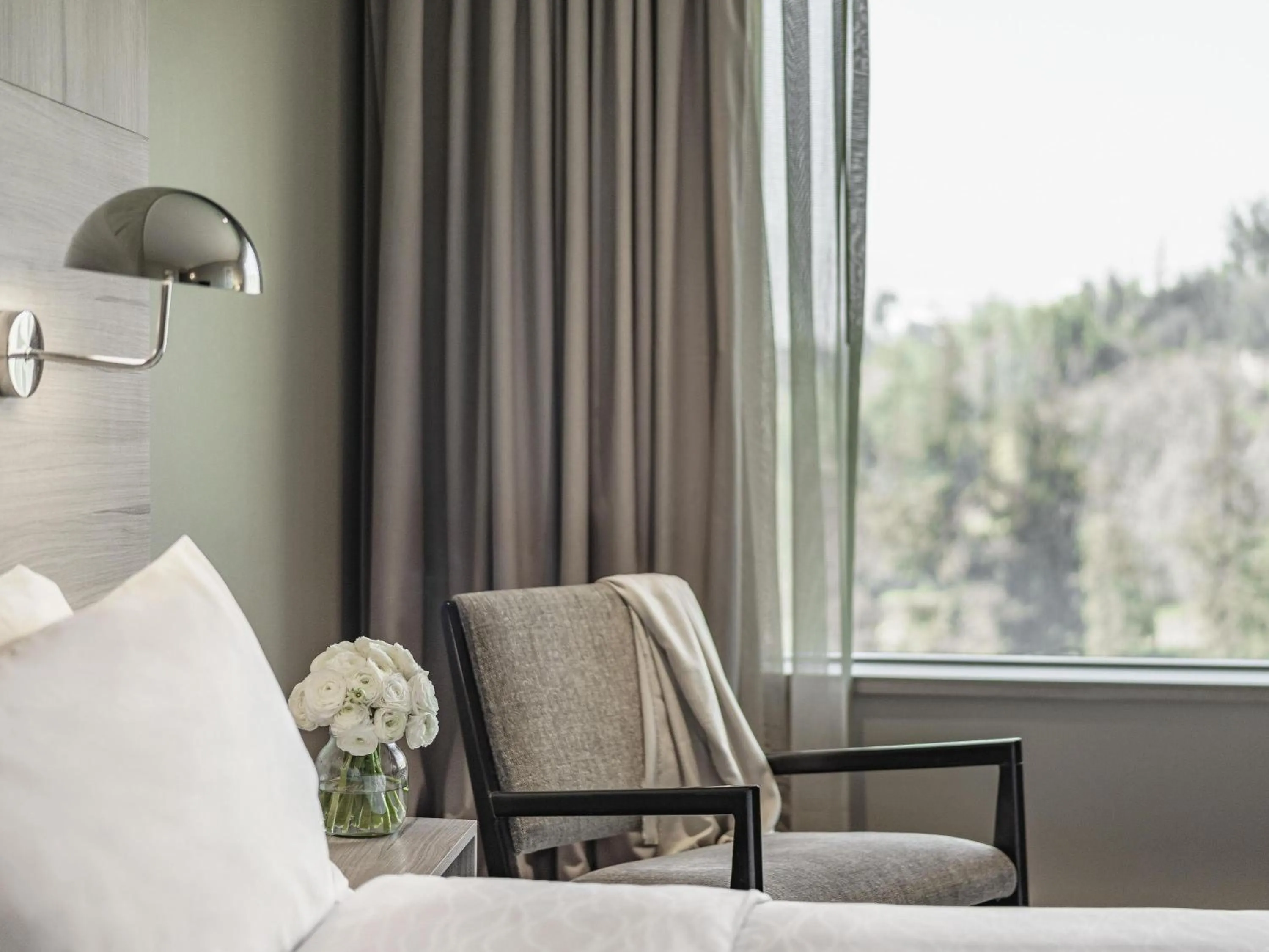 Bedroom, Bed in Pullman Santiago Vitacura