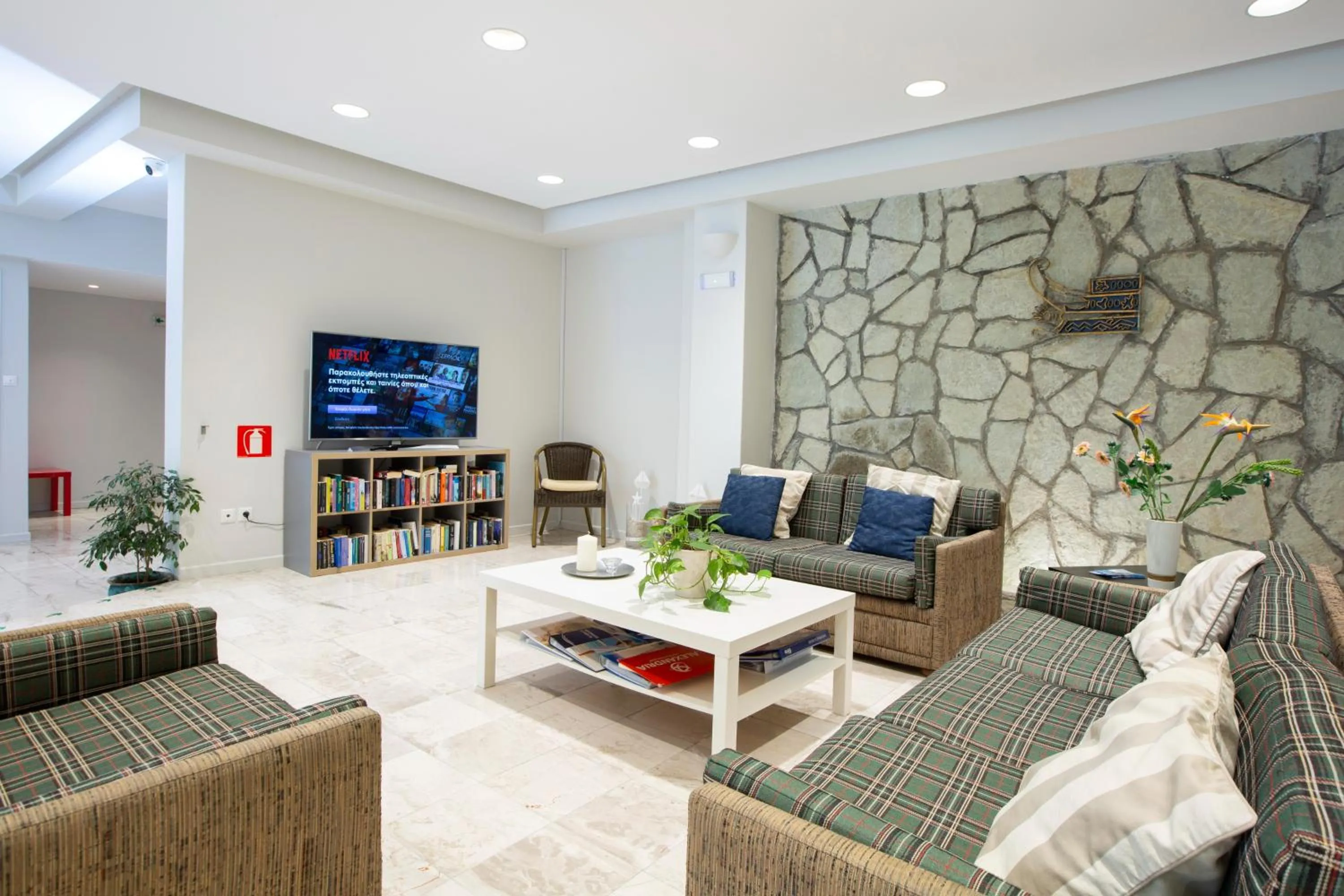 Lobby or reception in Odyssey Hotel