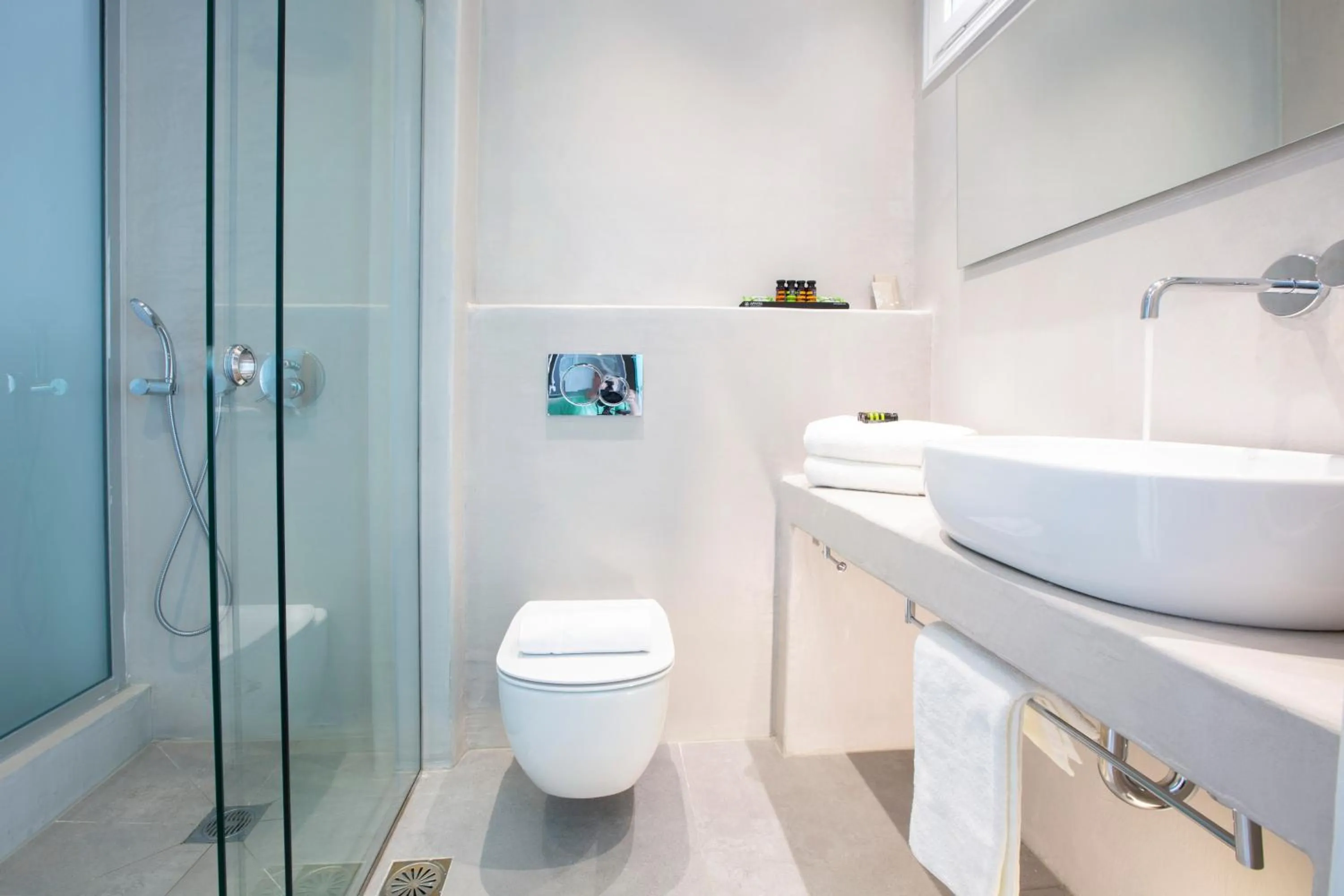 Bathroom in Odyssey Hotel