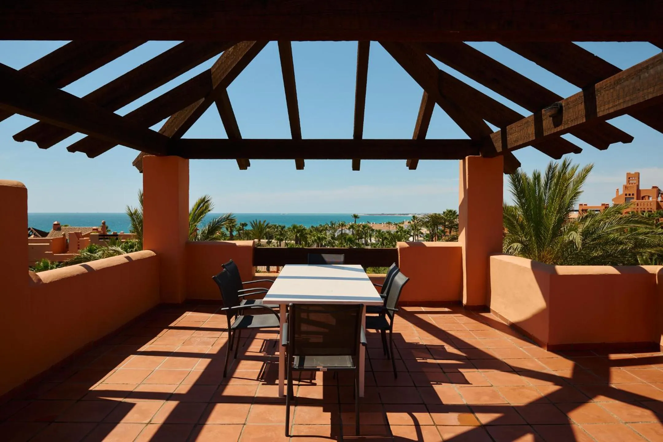 Balcony/Terrace in Aparthotel Novo Resort