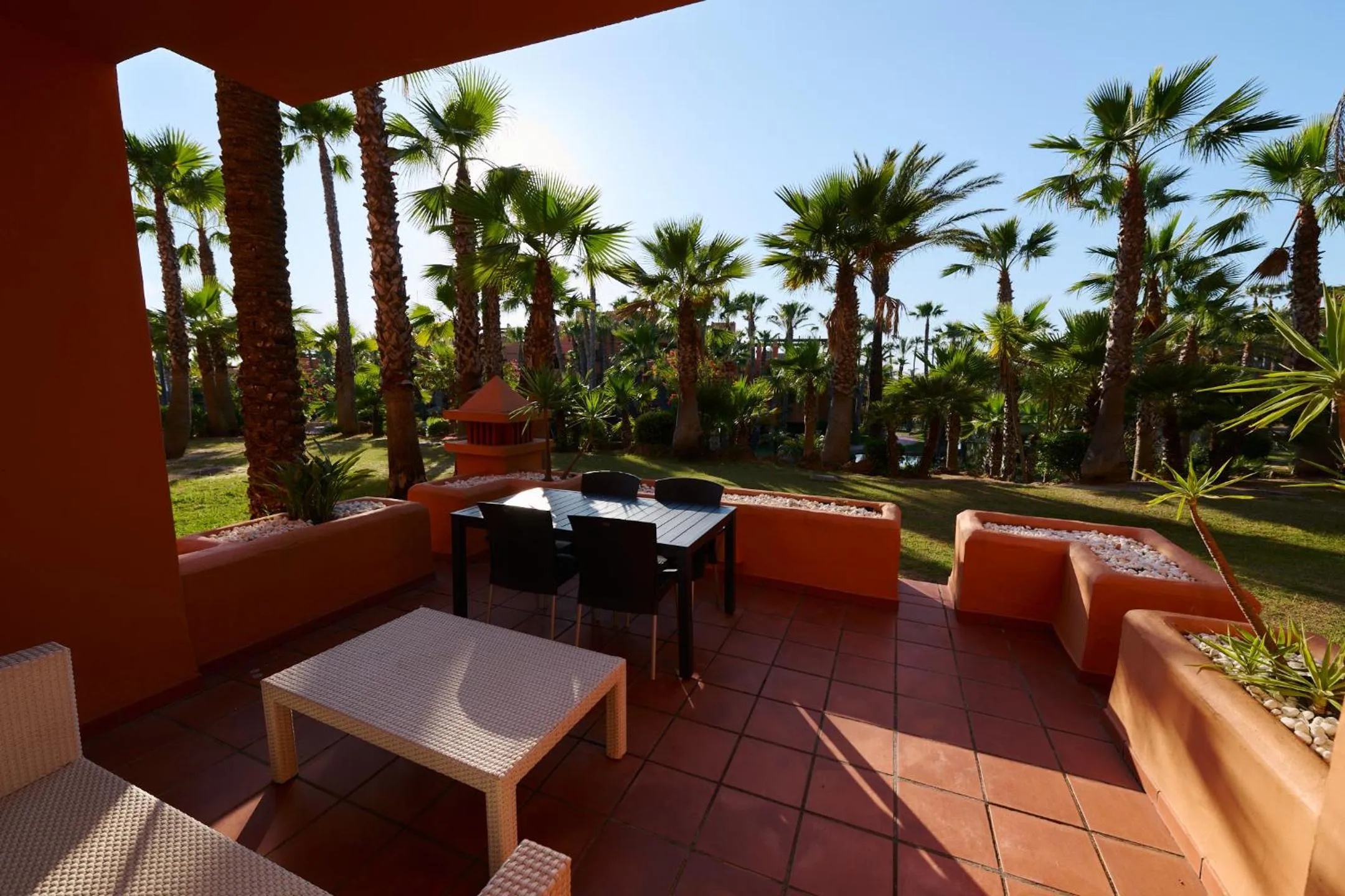 Balcony/Terrace in Aparthotel Novo Resort