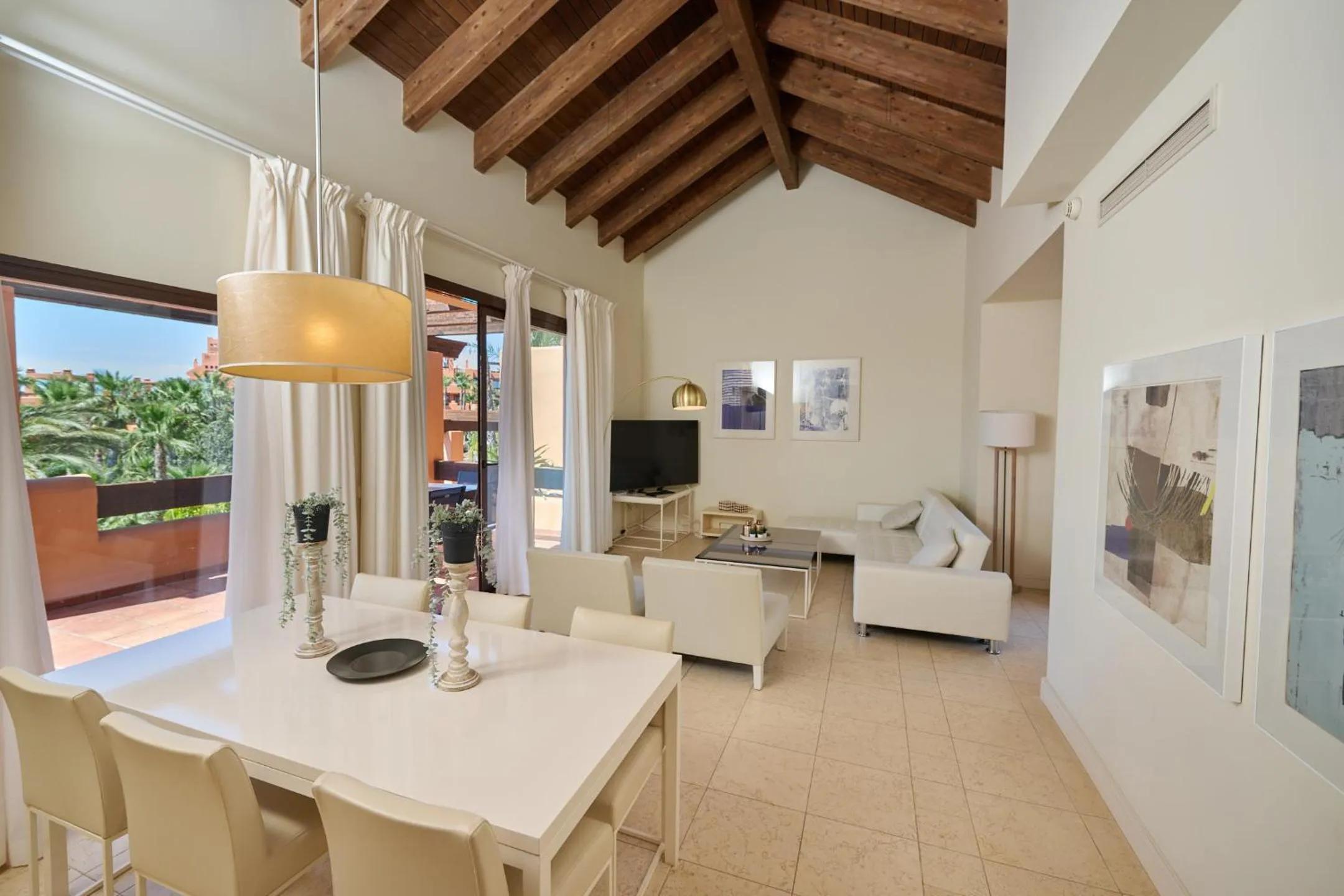 Living room in Aparthotel Novo Resort