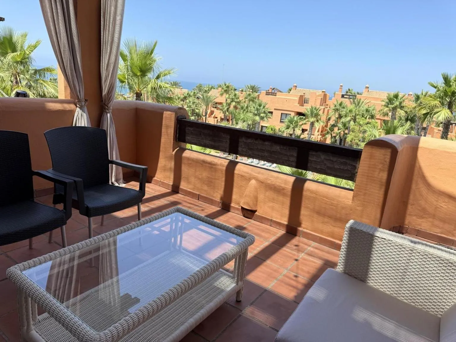 Balcony/Terrace in Aparthotel Novo Resort