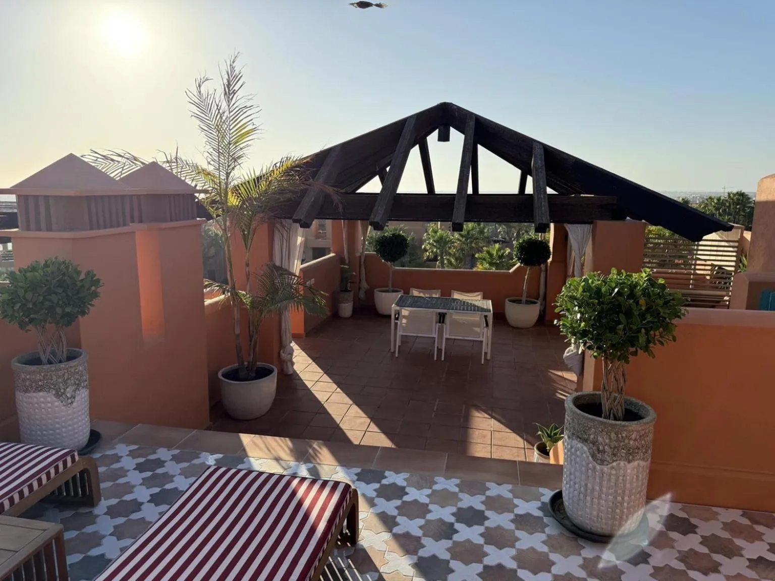 Balcony/Terrace in Aparthotel Novo Resort