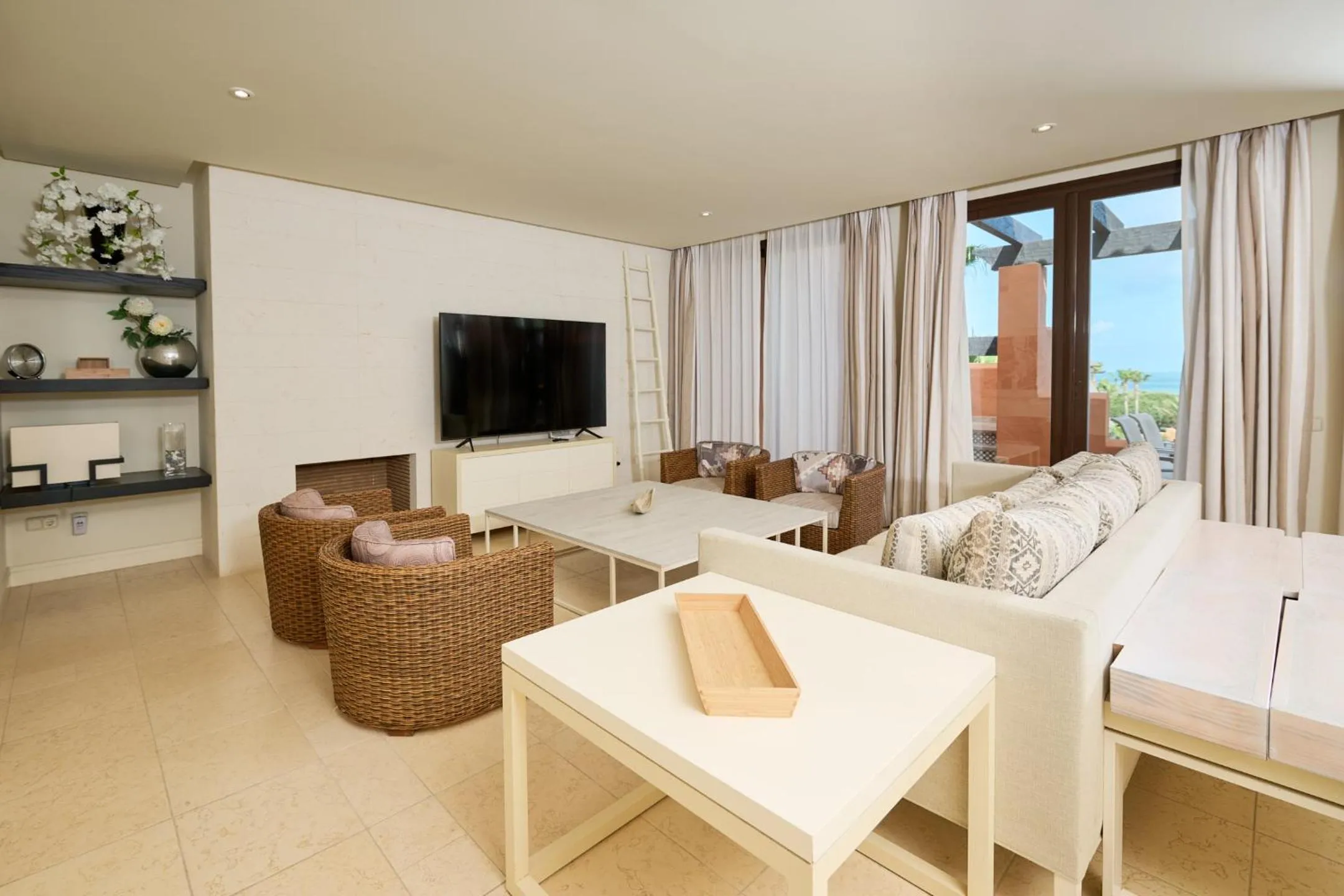 Living room in Aparthotel Novo Resort