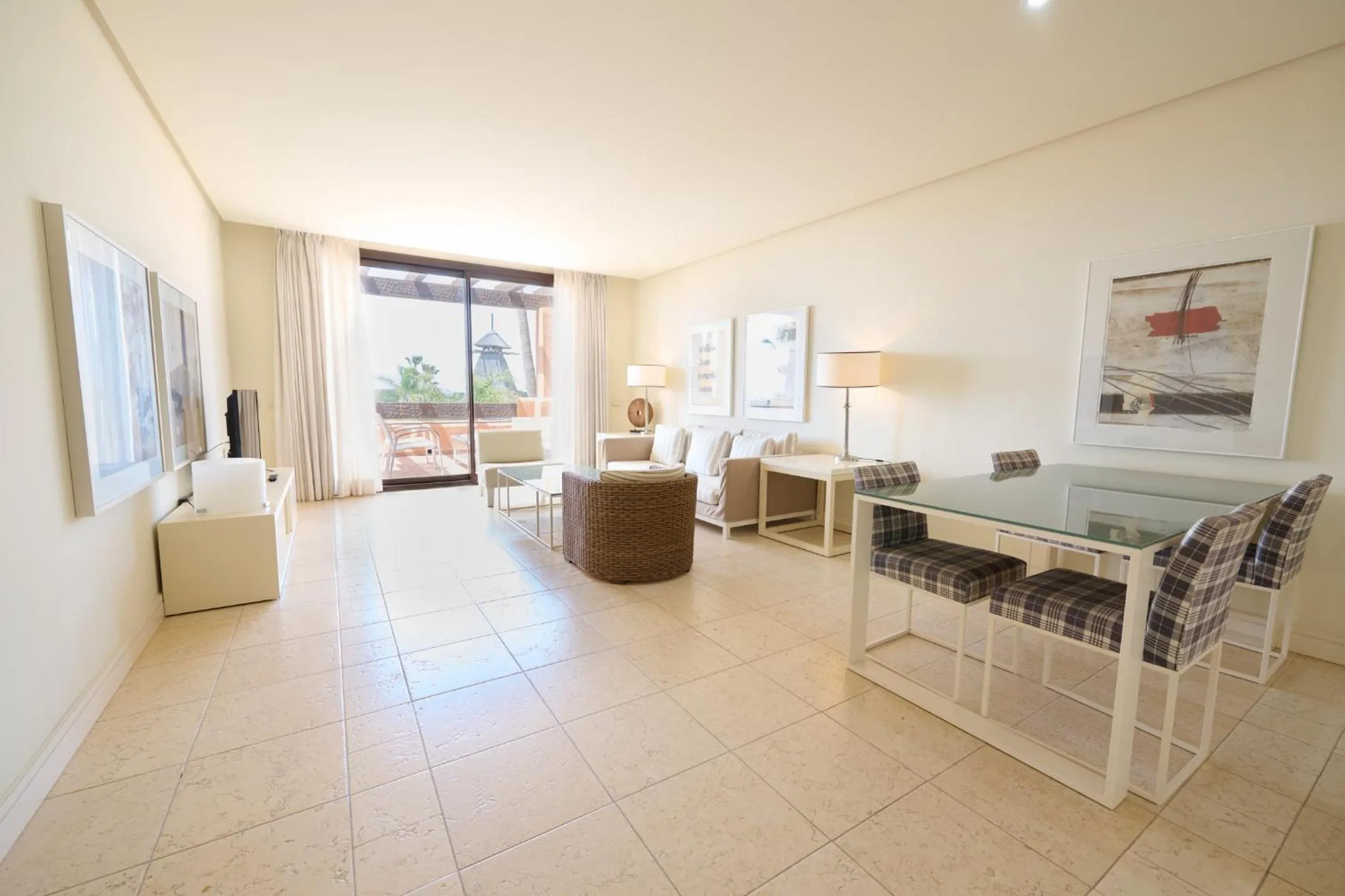 Living room in Aparthotel Novo Resort