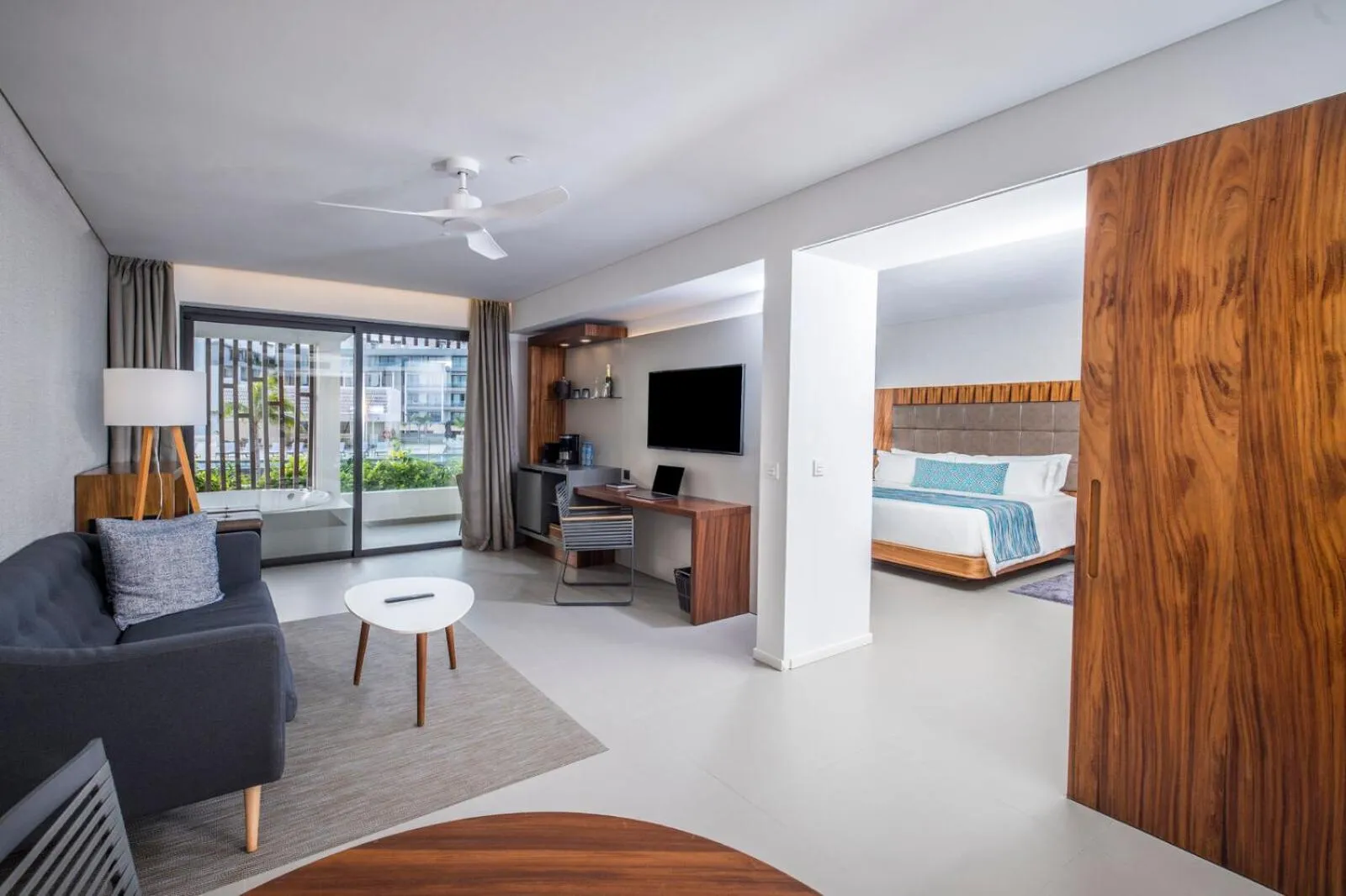 Photo of the whole room, Bed in Majestic Elegance Costa Mujeres - All Inclusive