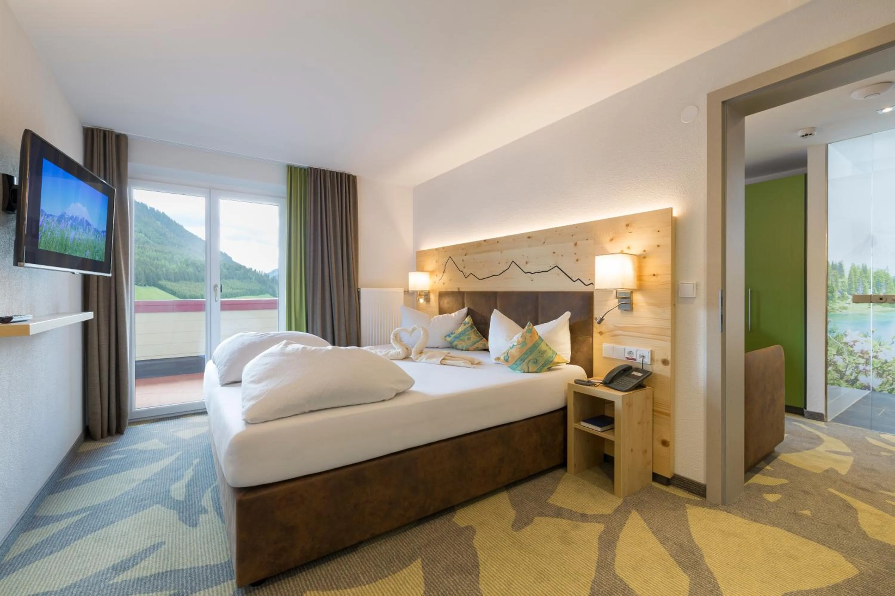 Bed in Familotel Kaiserhof - Families only