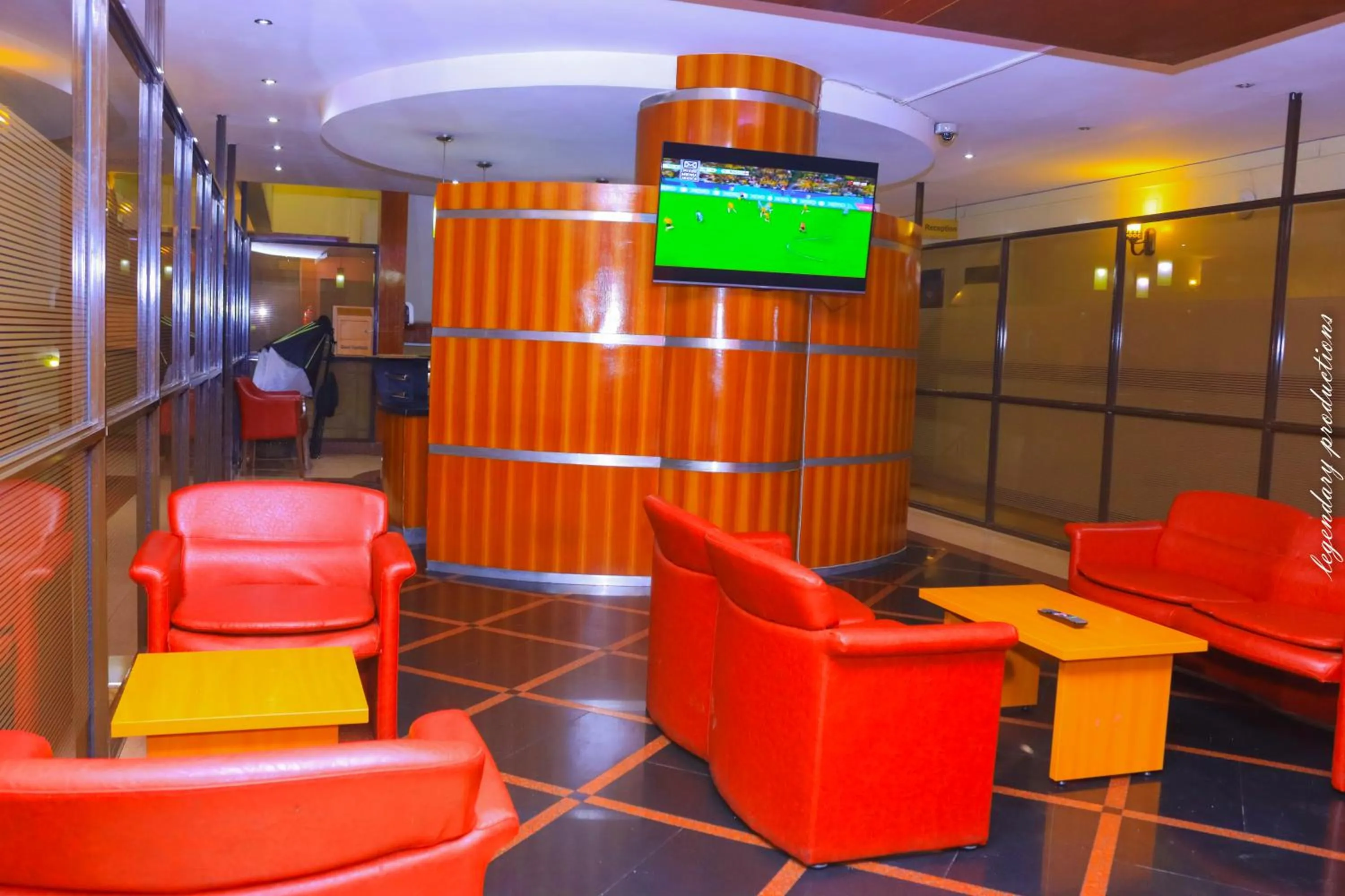 Lobby or reception in Jamia Central Hotel