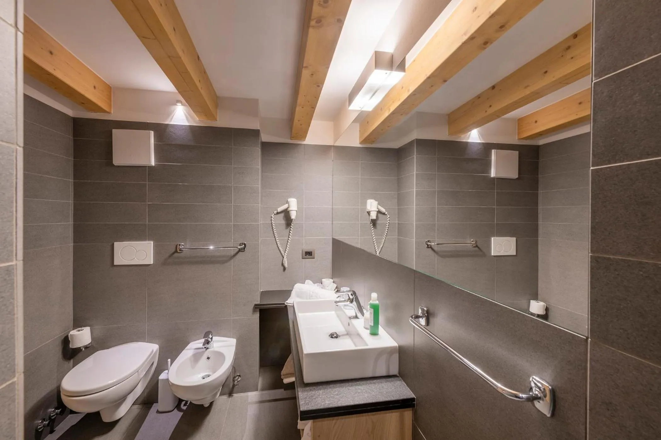 Toilet in Design & Suite Hotel Ciarnadoi