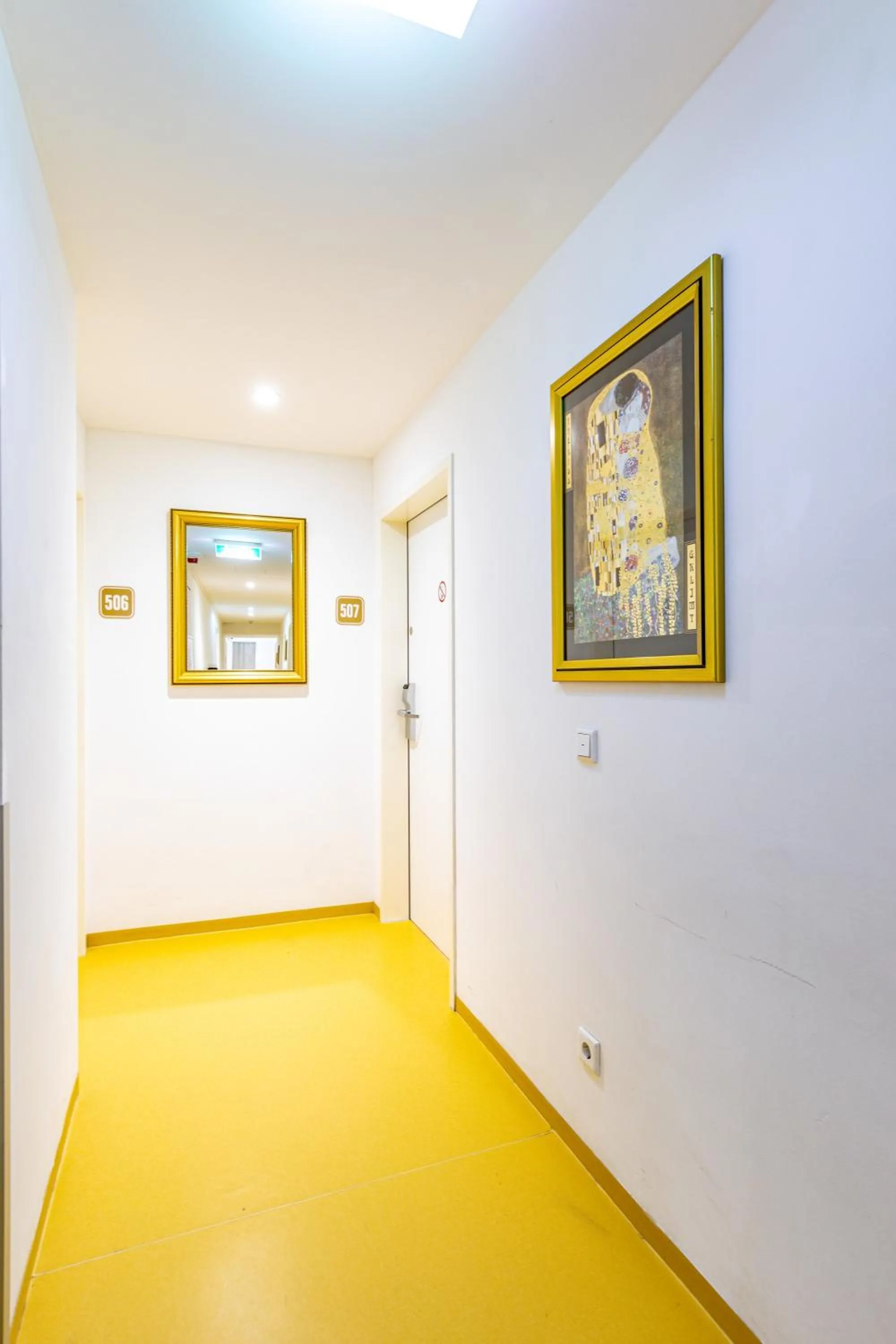 Decorative detail in A&T Hotel & Hostel