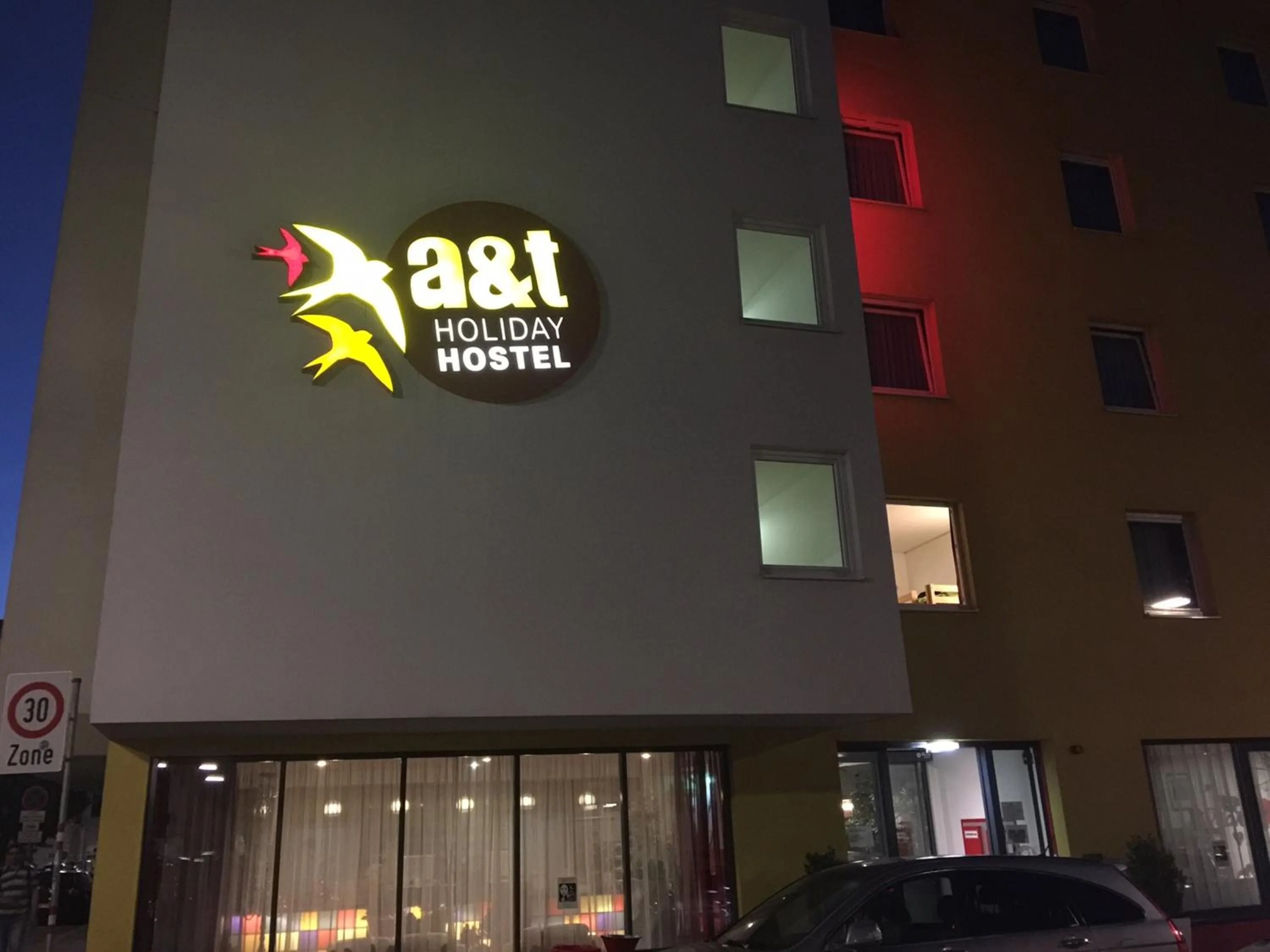 Property building in A&T Hotel & Hostel