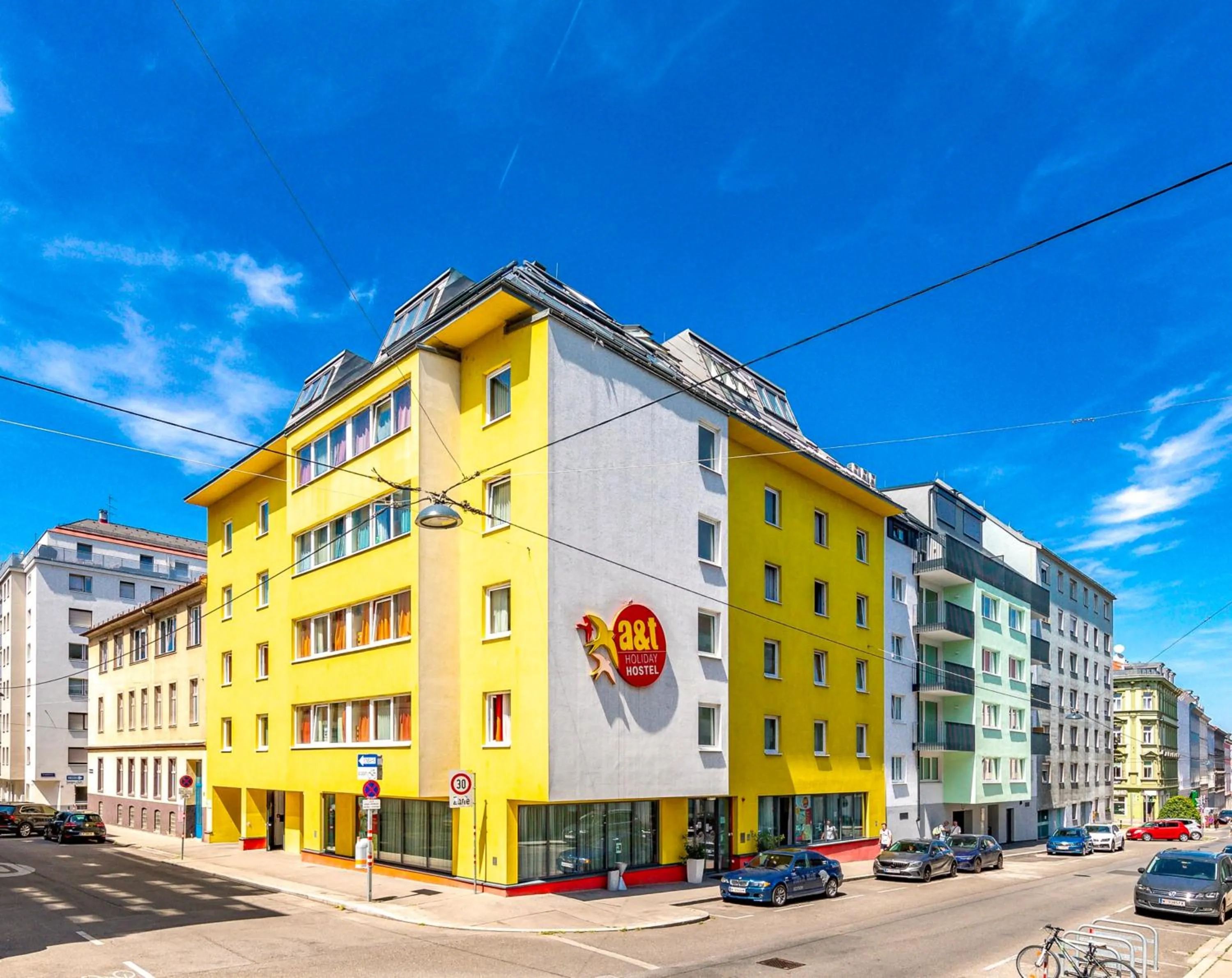 Property building in A&T Hotel & Hostel