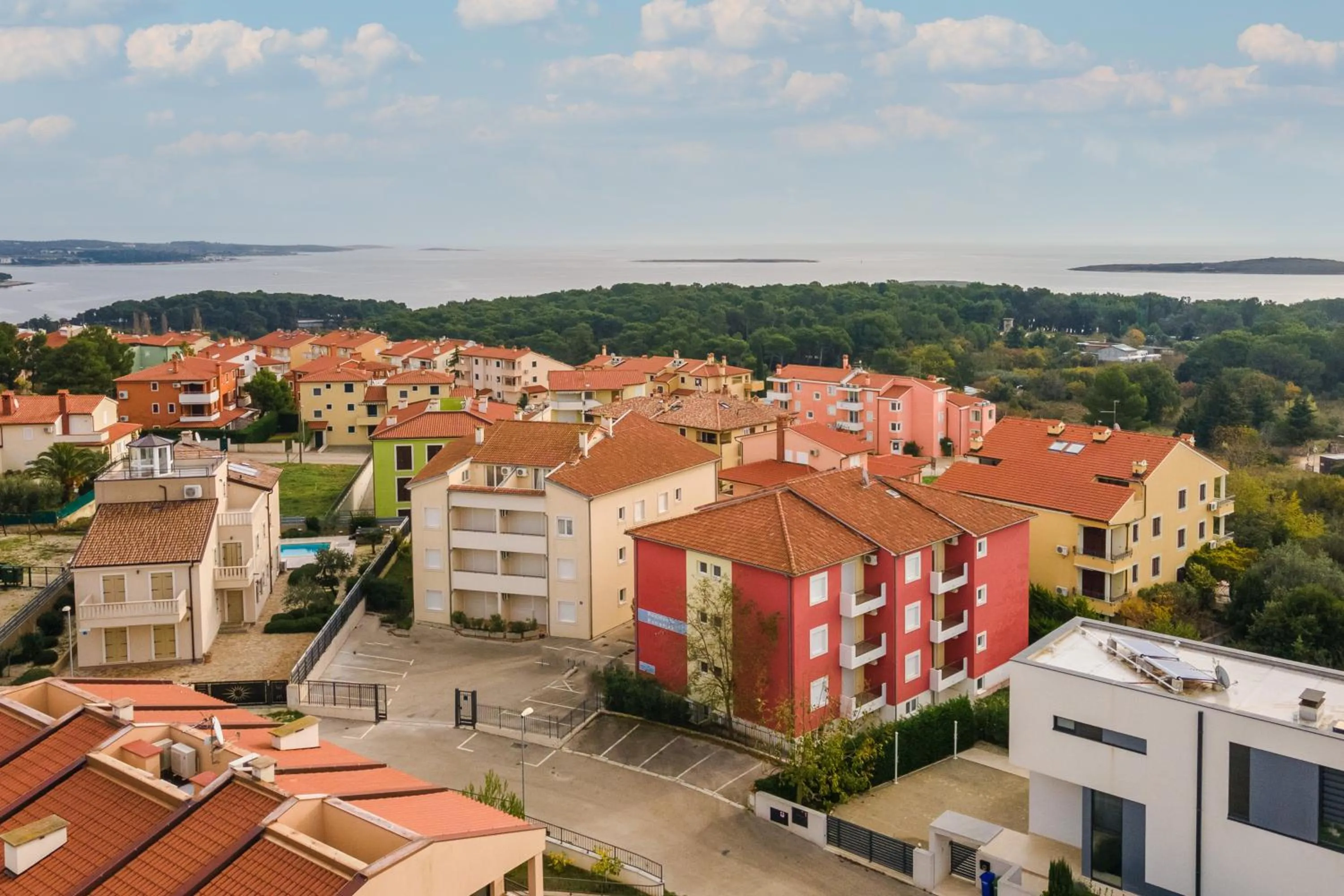 Bird's eye view in Residence Kamenjak