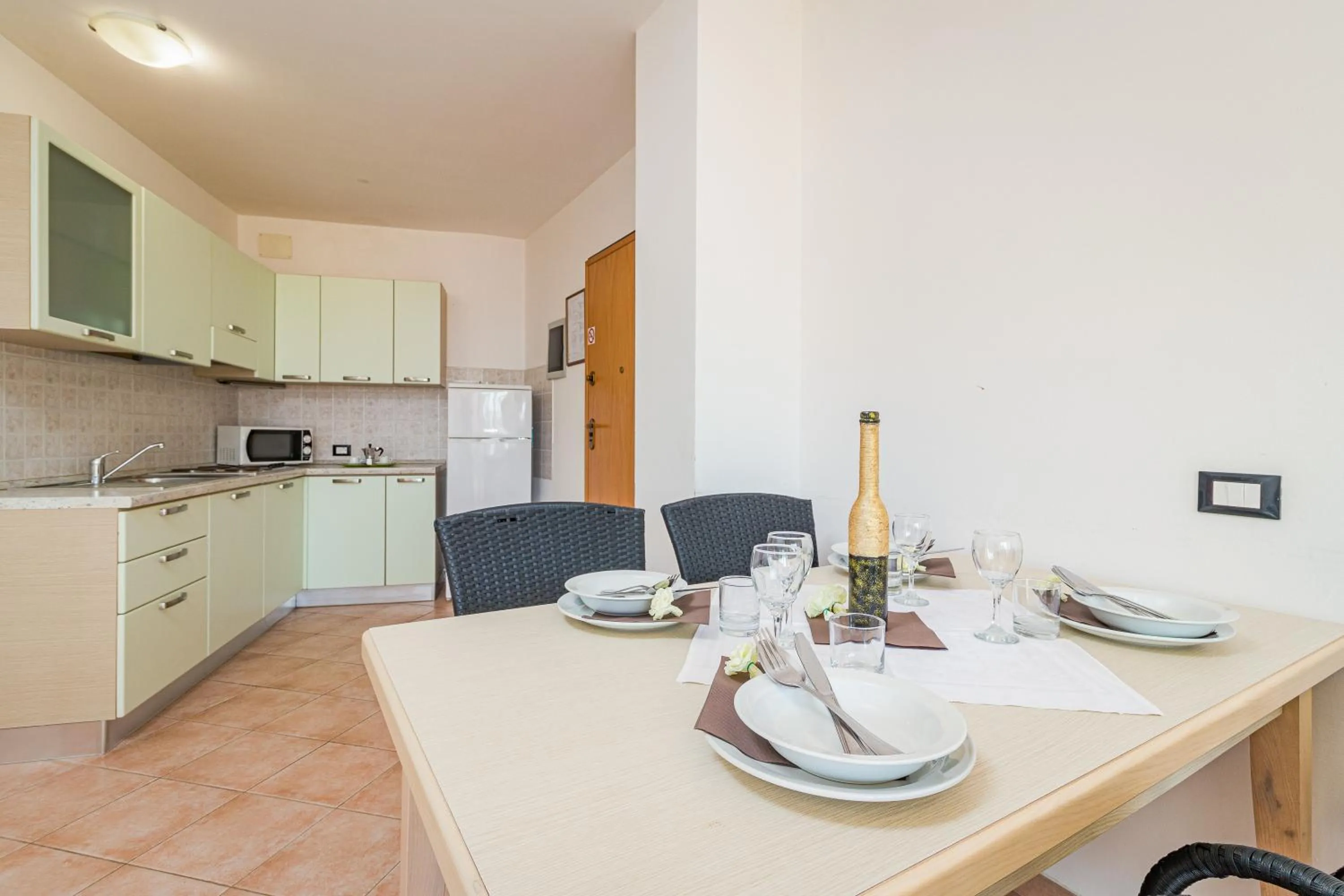 Dining area in Residence Kamenjak