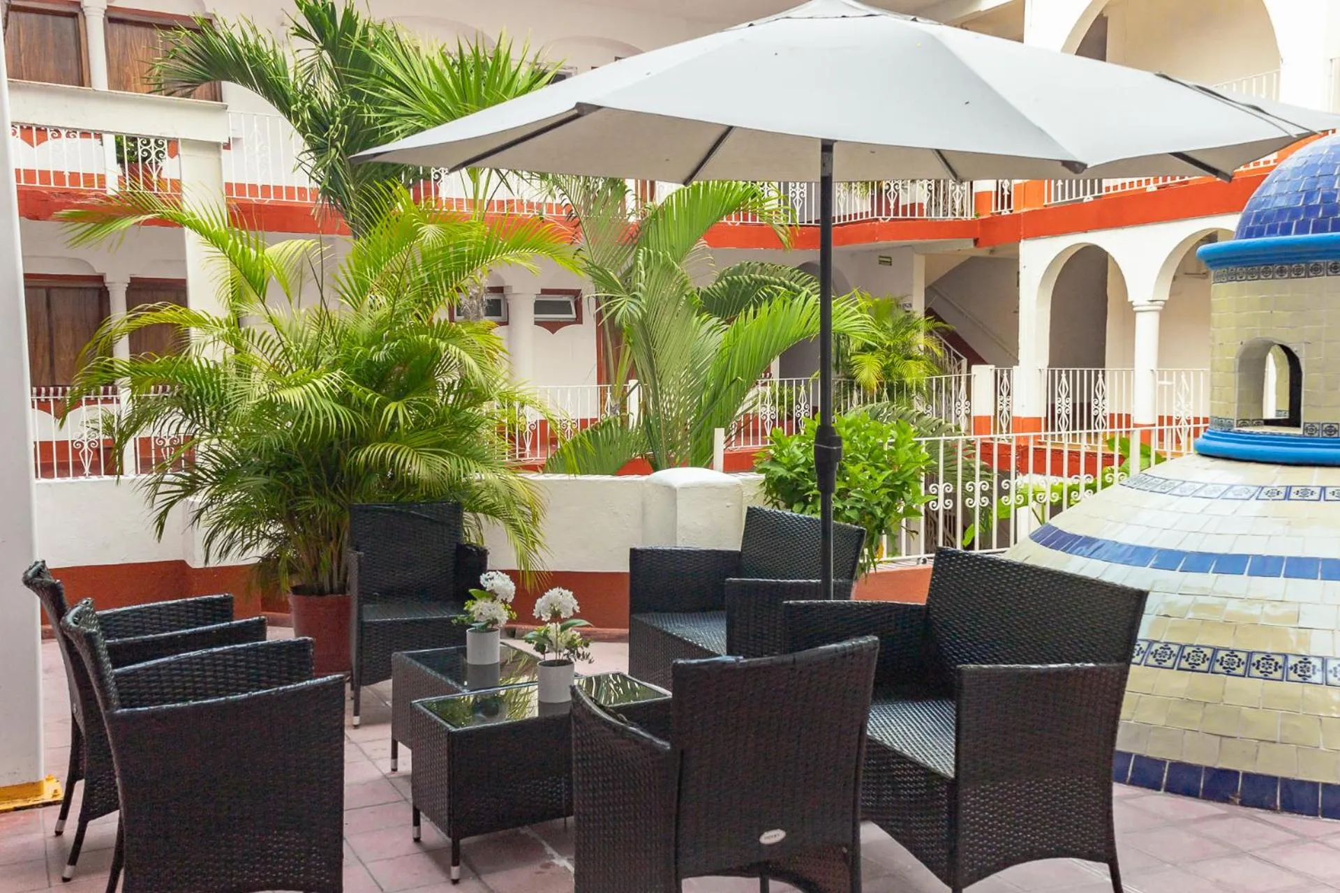 Living room in Hotel Encino Malecón Centro Puerto Vallarta