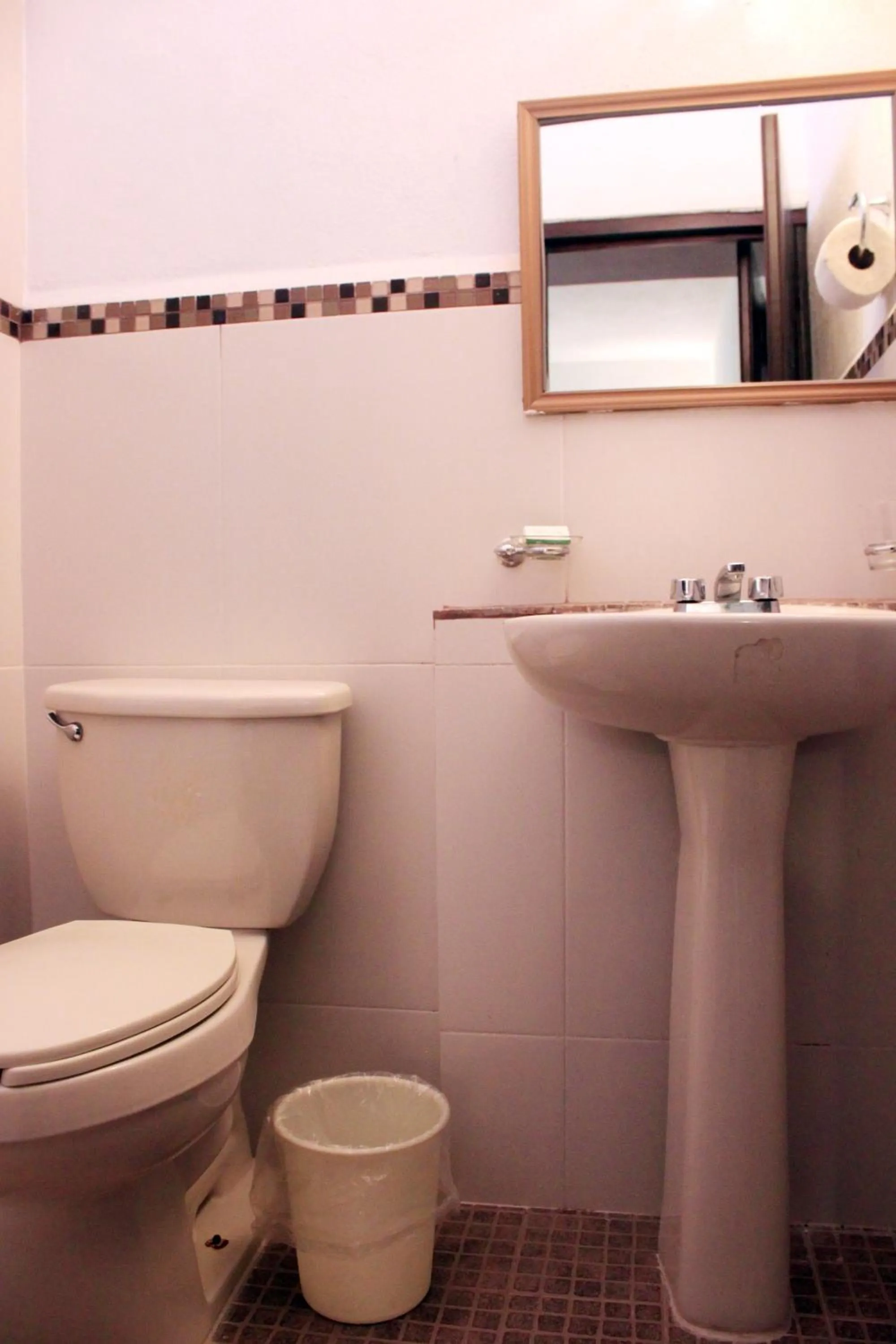 Bathroom in Suites Plaza del Rio - Family Hotel Malecón Centro