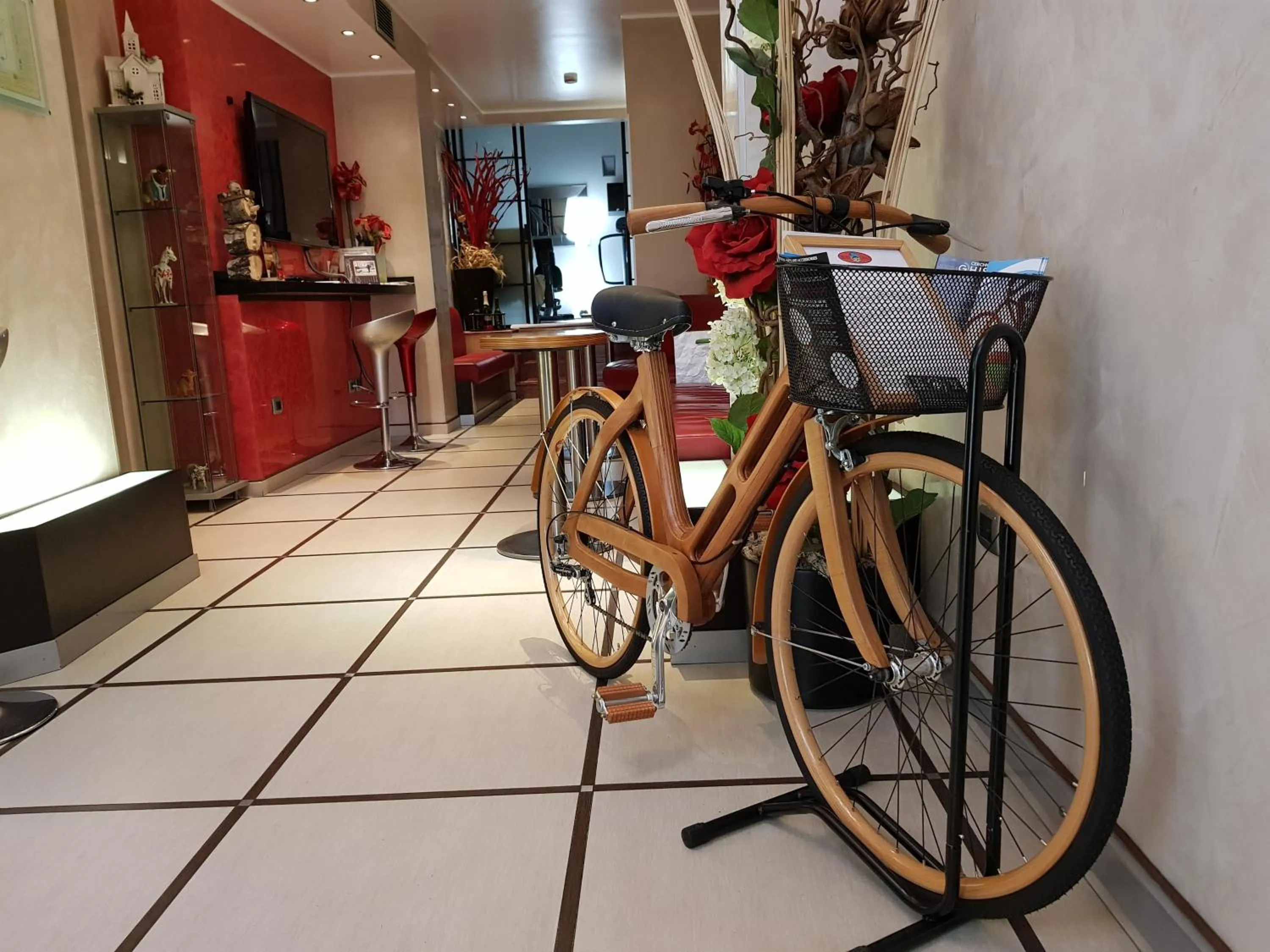 Communal lounge/ TV room in Hotel Susa