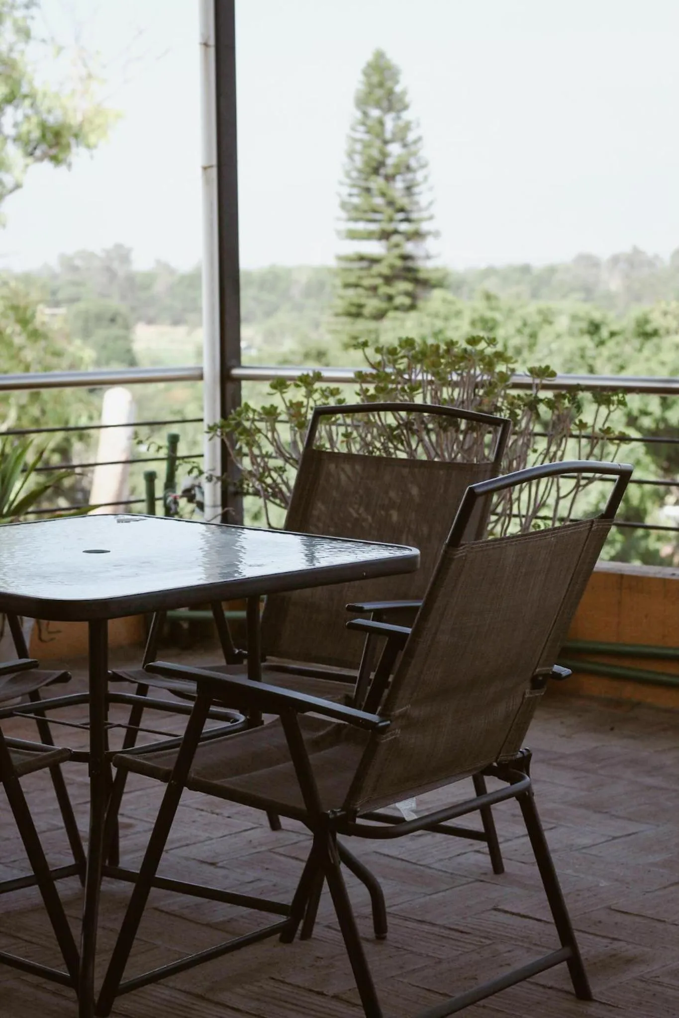 Balcony/Terrace in Hotel Guivá Aeropuerto