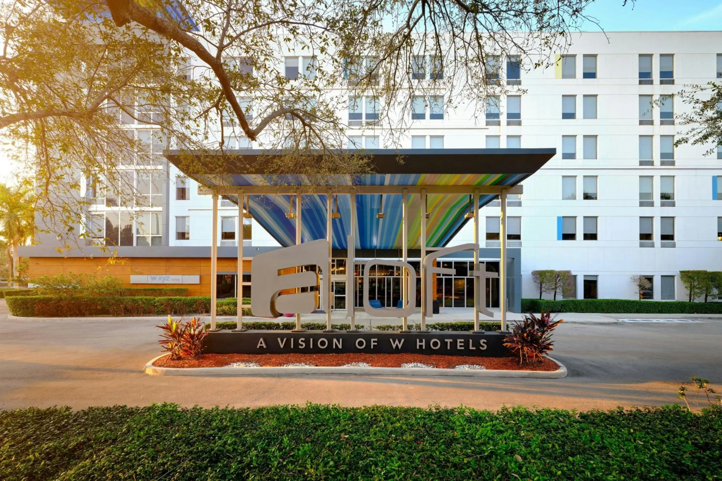 Property building in Aloft Miami Doral