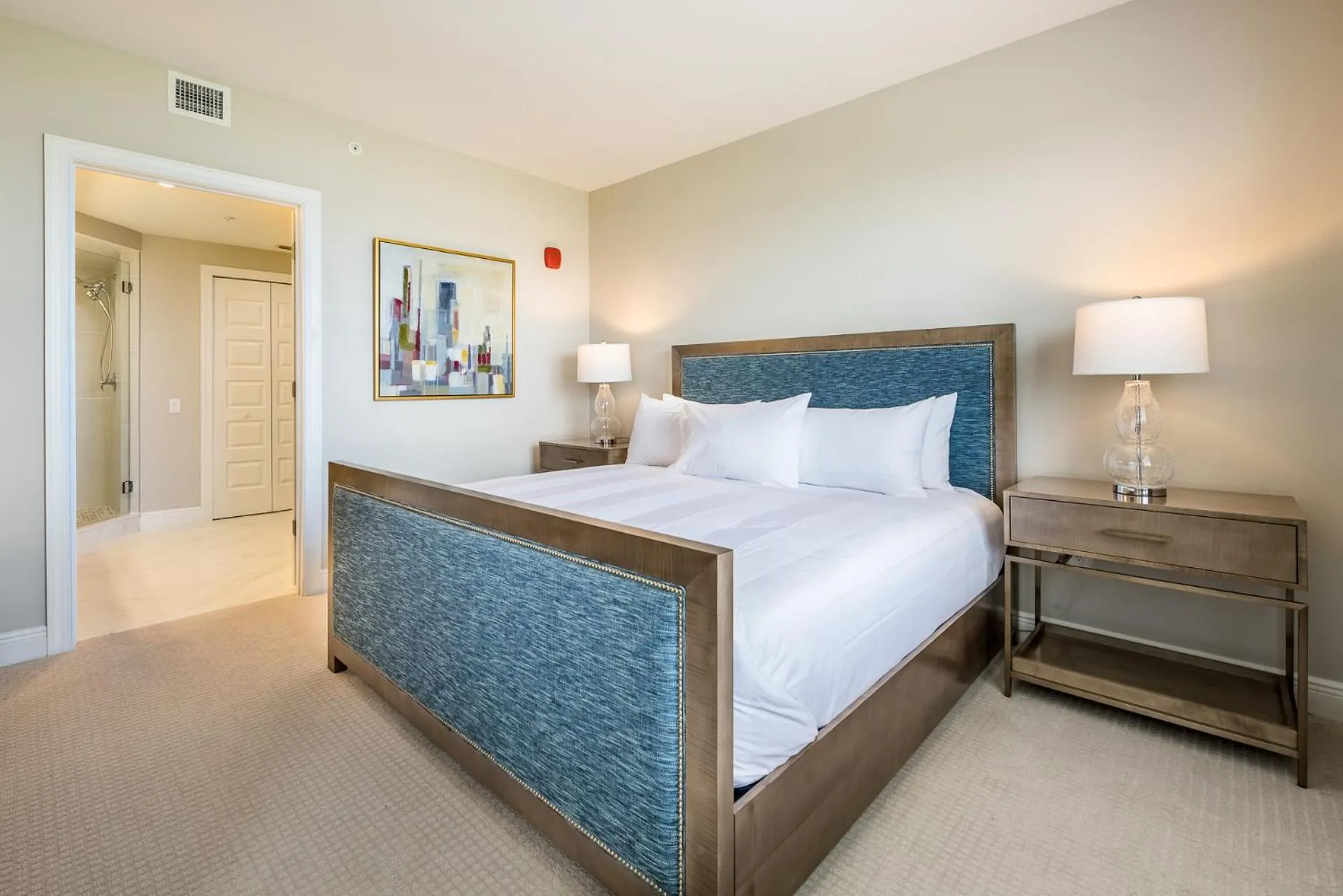 Bed in Siena at Bella Collina