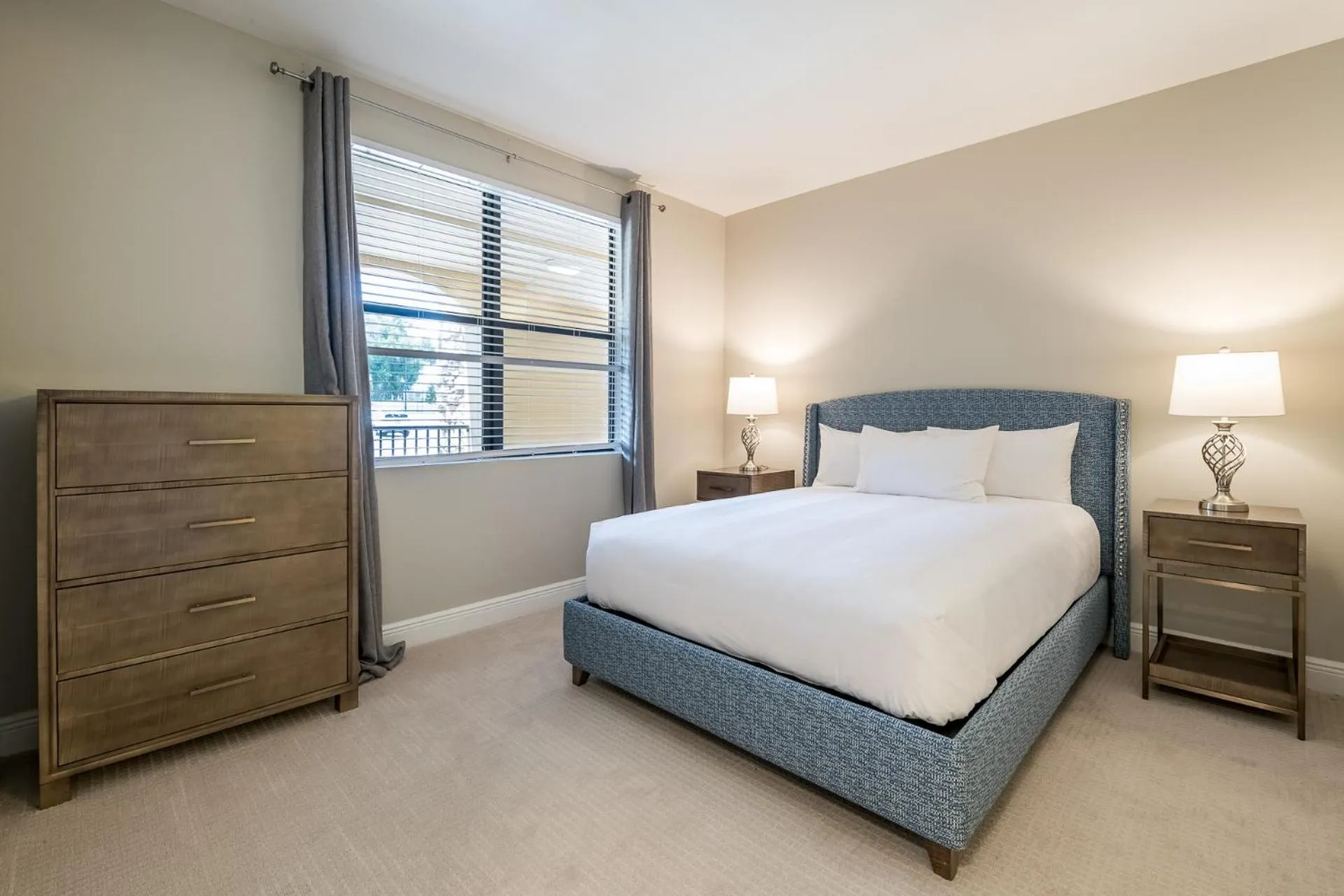 Bed in Siena at Bella Collina