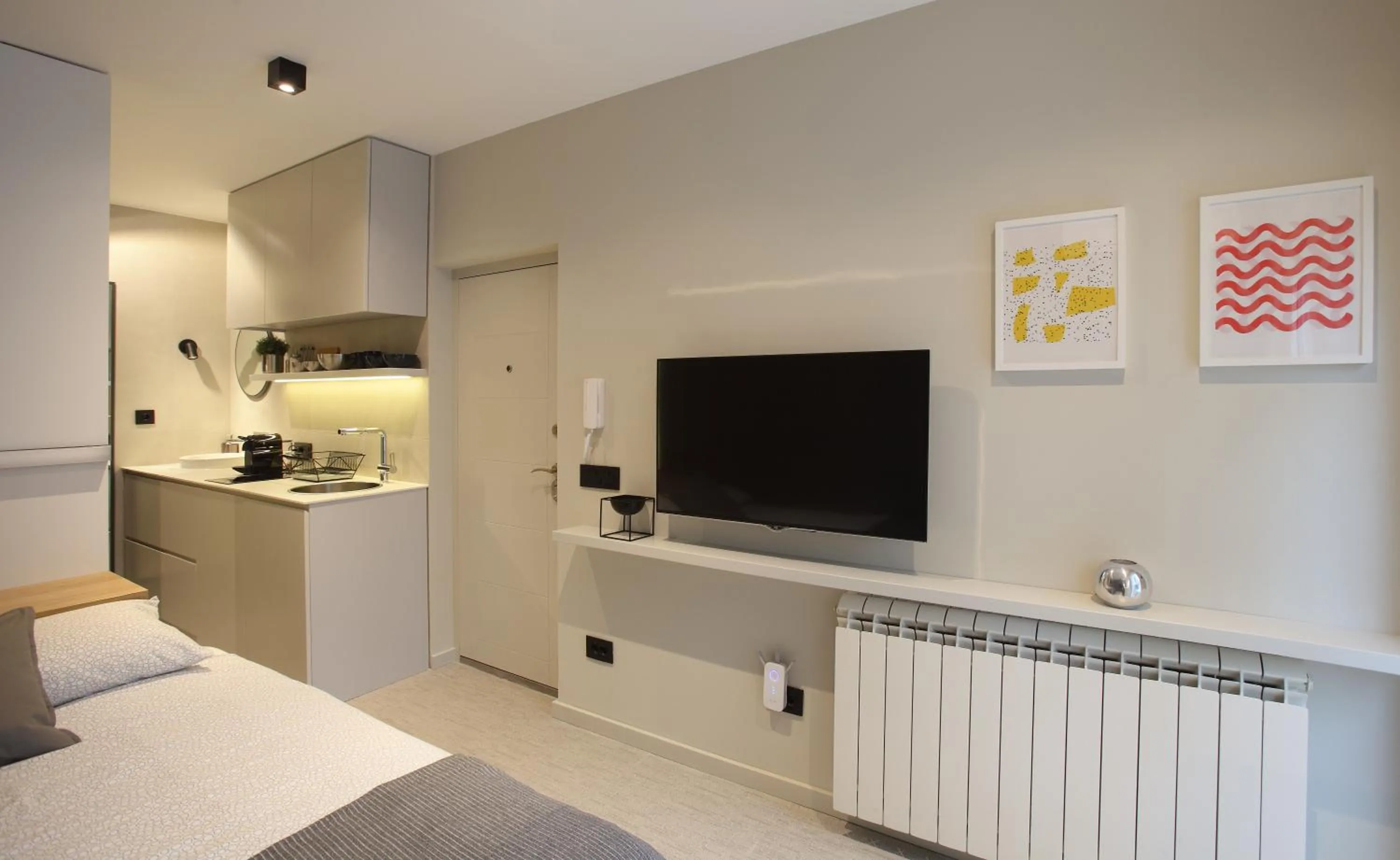 Apartment with Terrace in Temple Apartments Belgrade