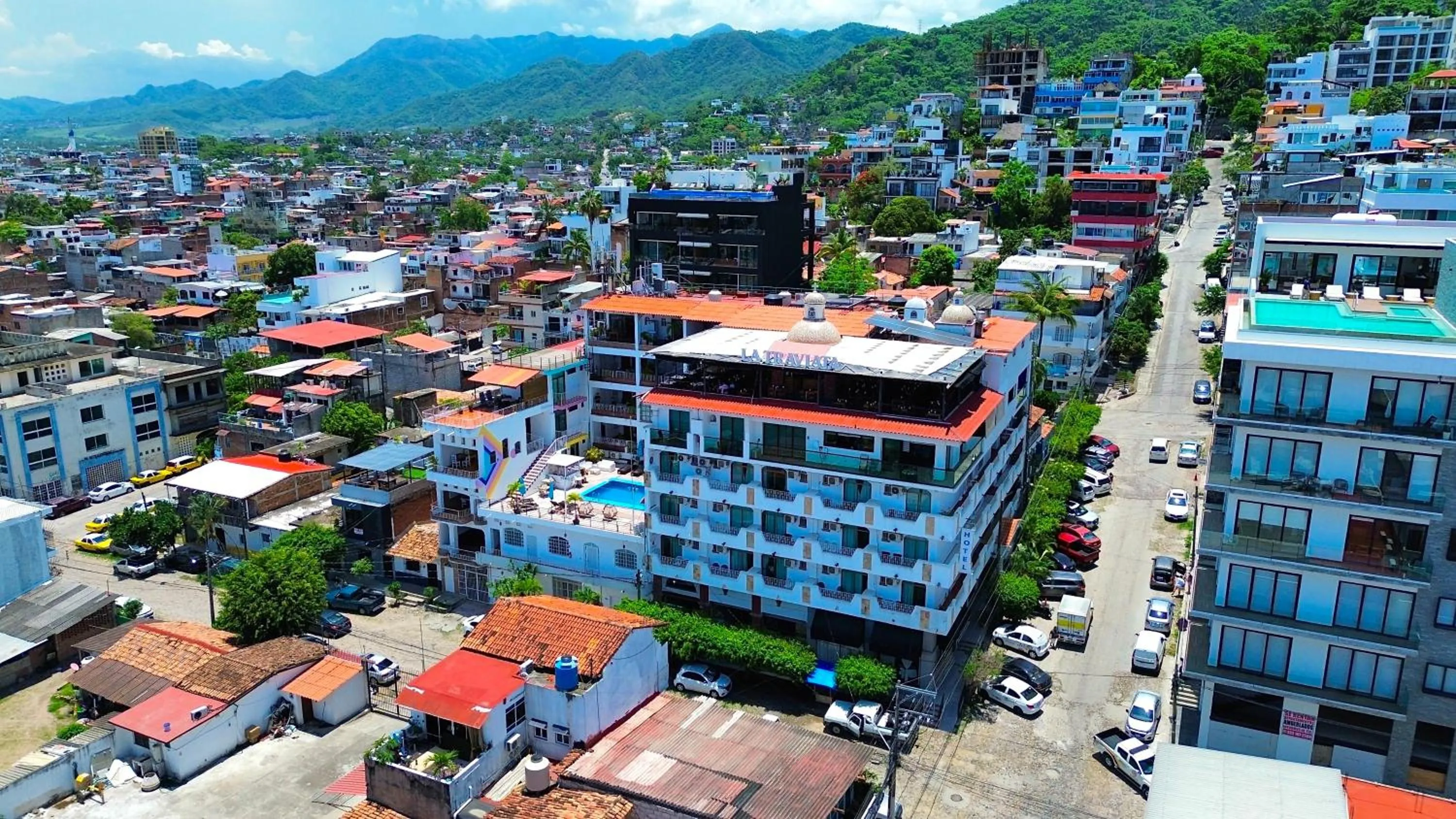 Bird's eye view in Paloma del Mar