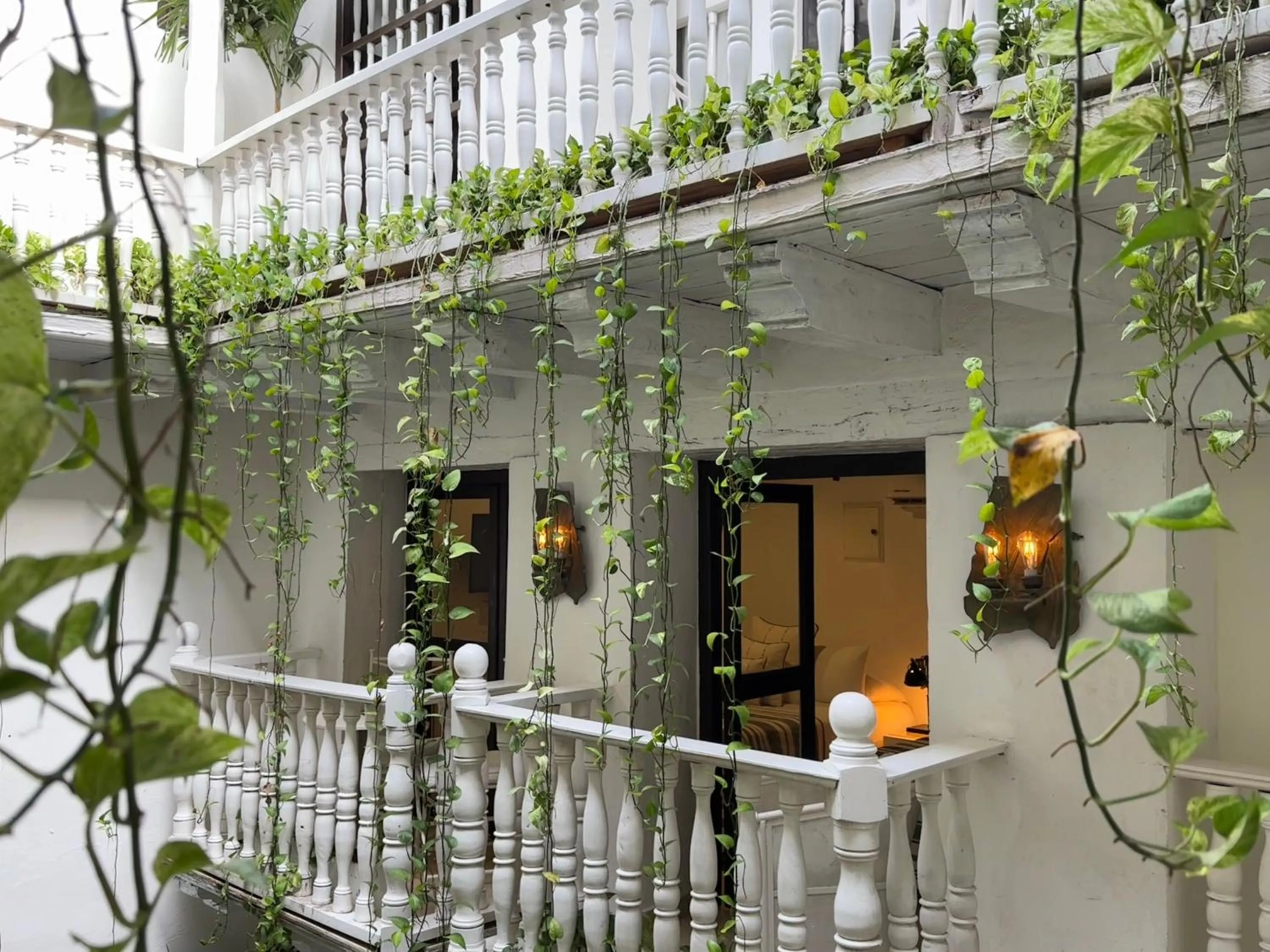 Balcony/Terrace in Leones de Alba Hotel Boutique