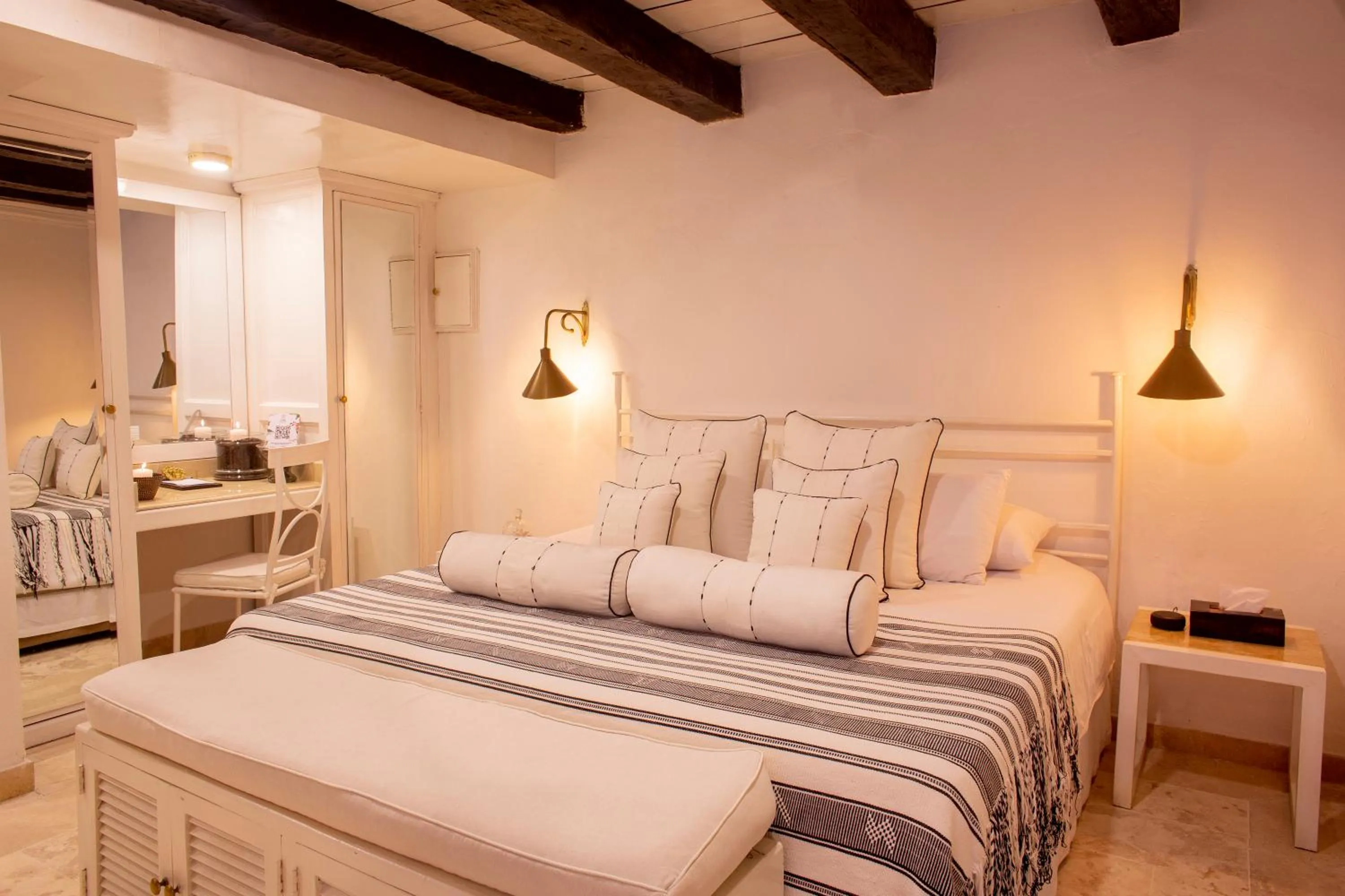 Bed in Leones de Alba Hotel Boutique