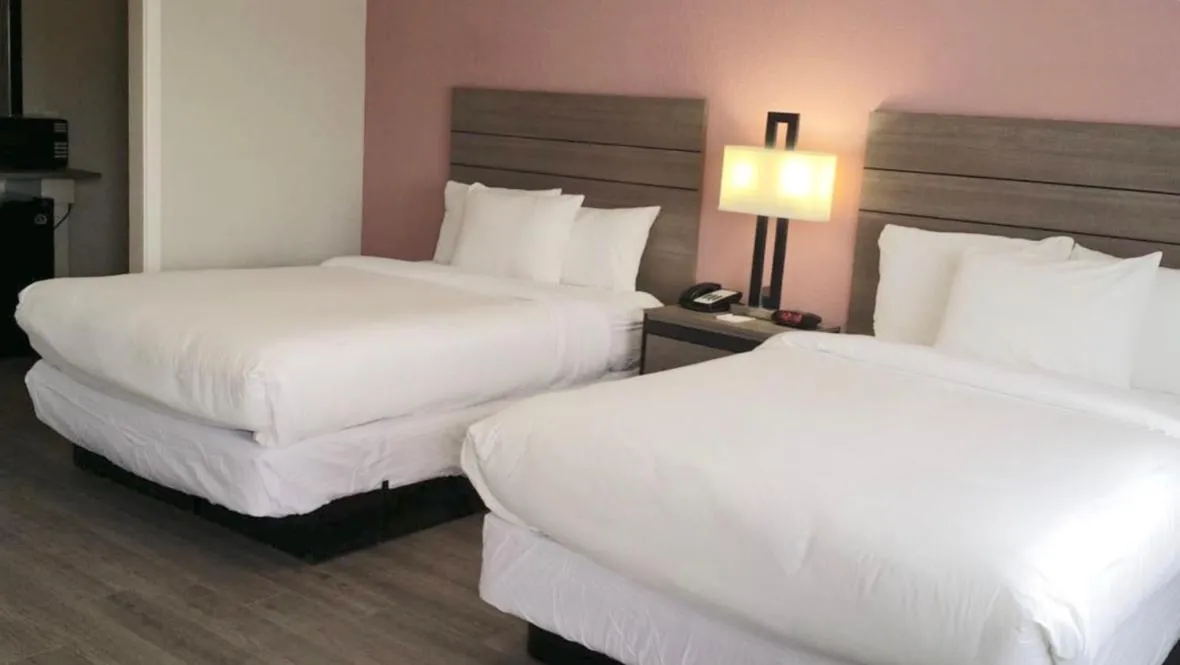 Bed in Econo Lodge Inn & Suites Abilene East District