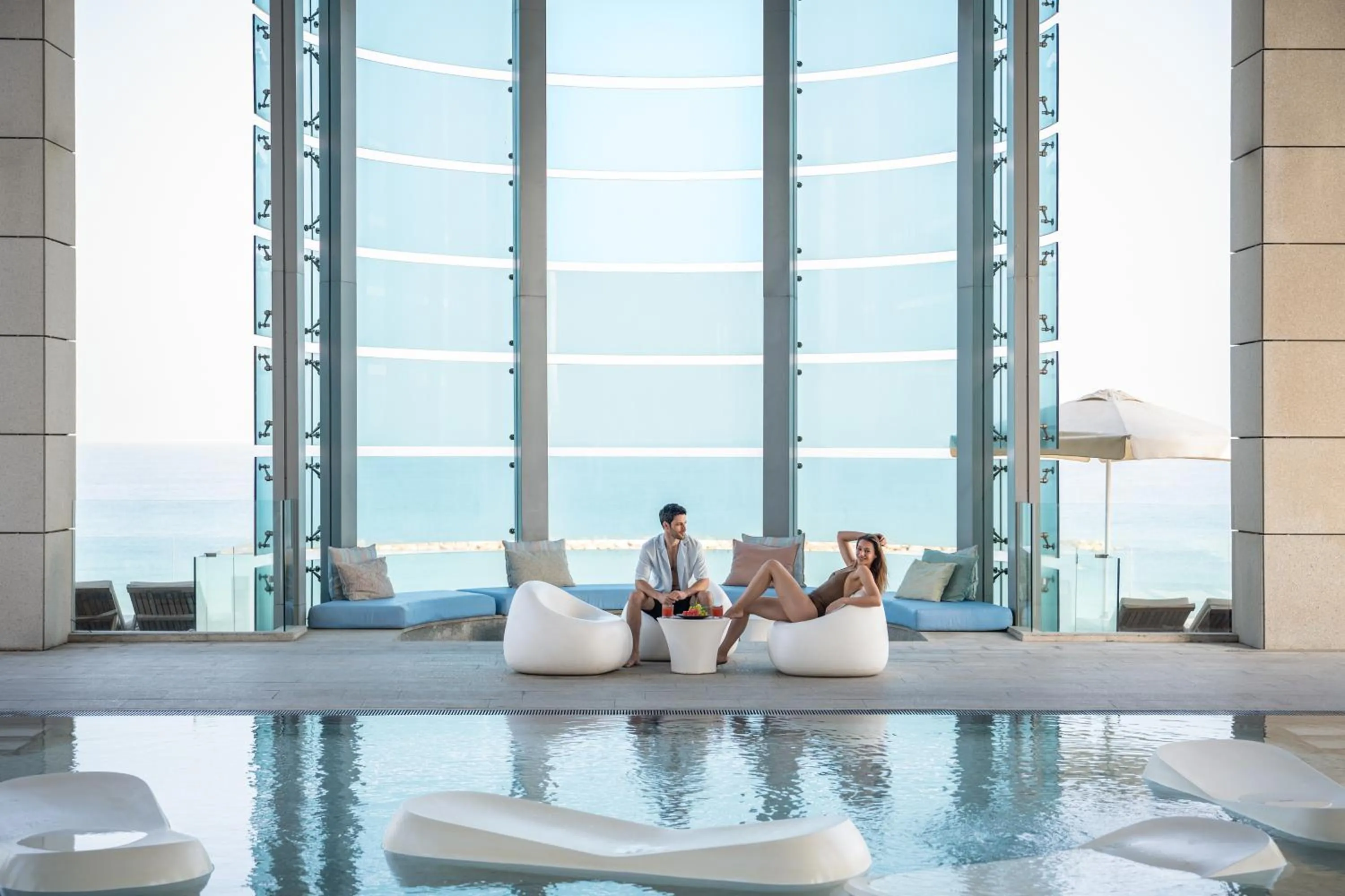 Swimming pool in Royal Beach Hotel Tel Aviv by Isrotel Exclusive