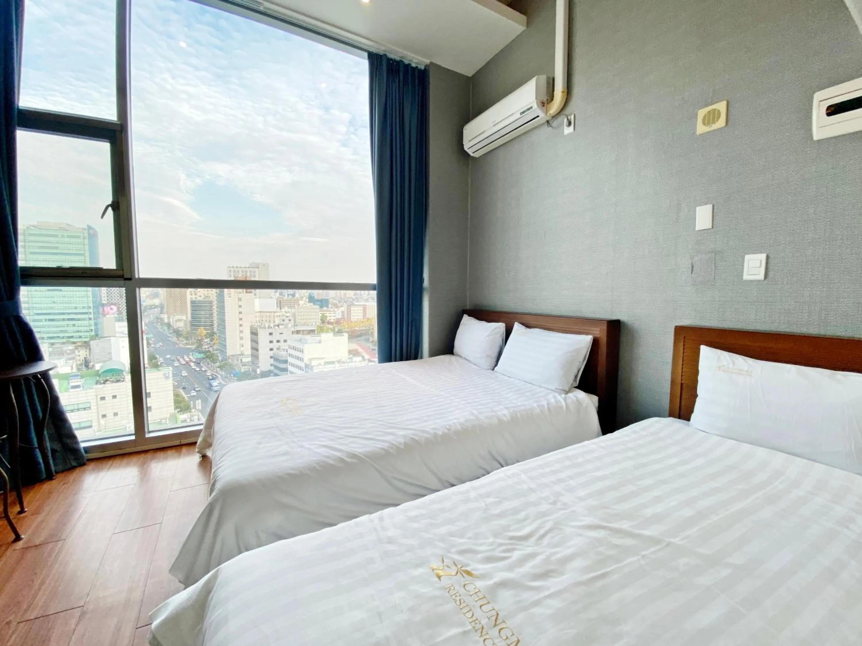 Bed in Myeongdong Merlin Hotel