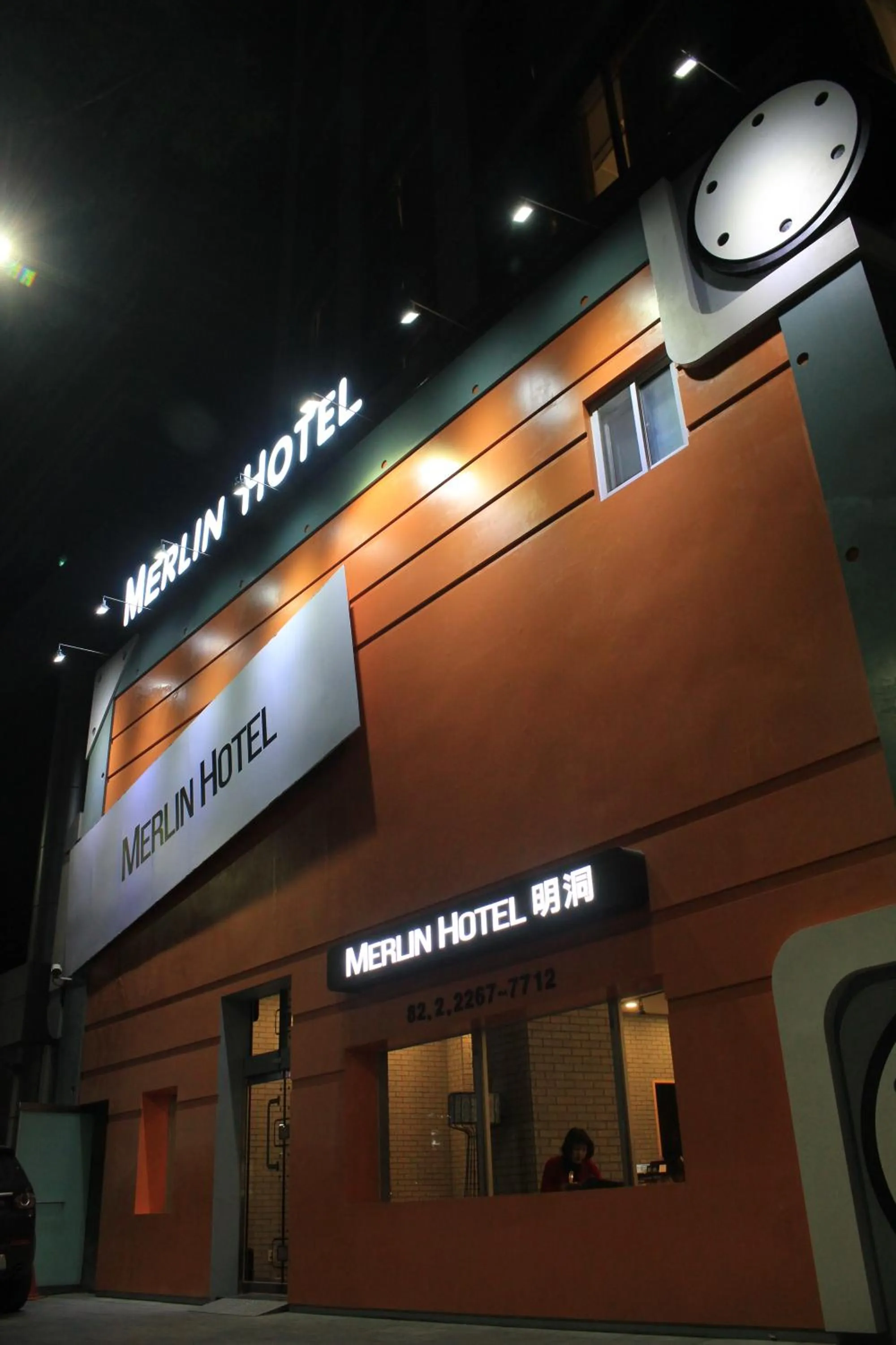 Property building in Myeongdong Merlin Hotel