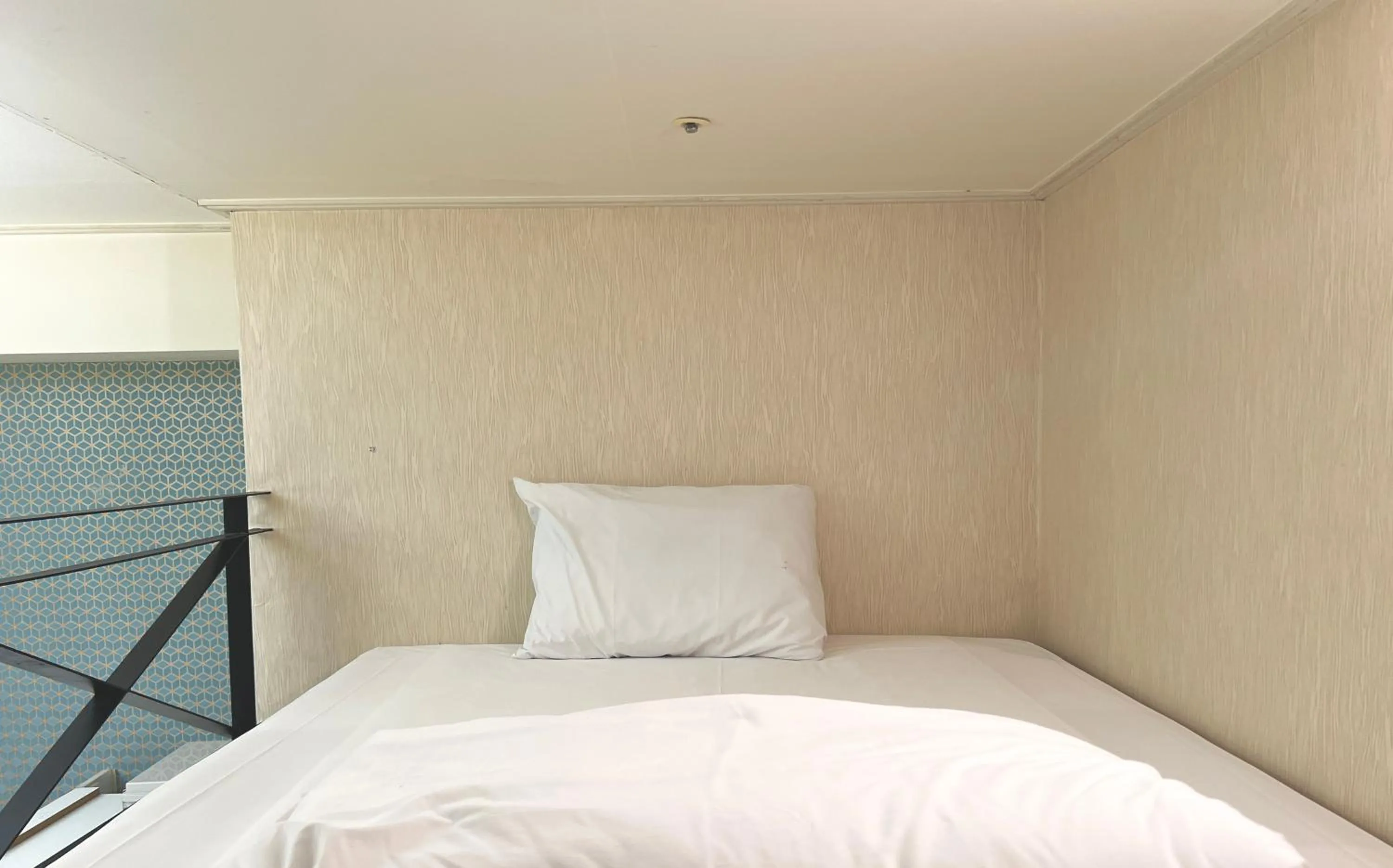 Bed in Myeongdong Merlin Hotel