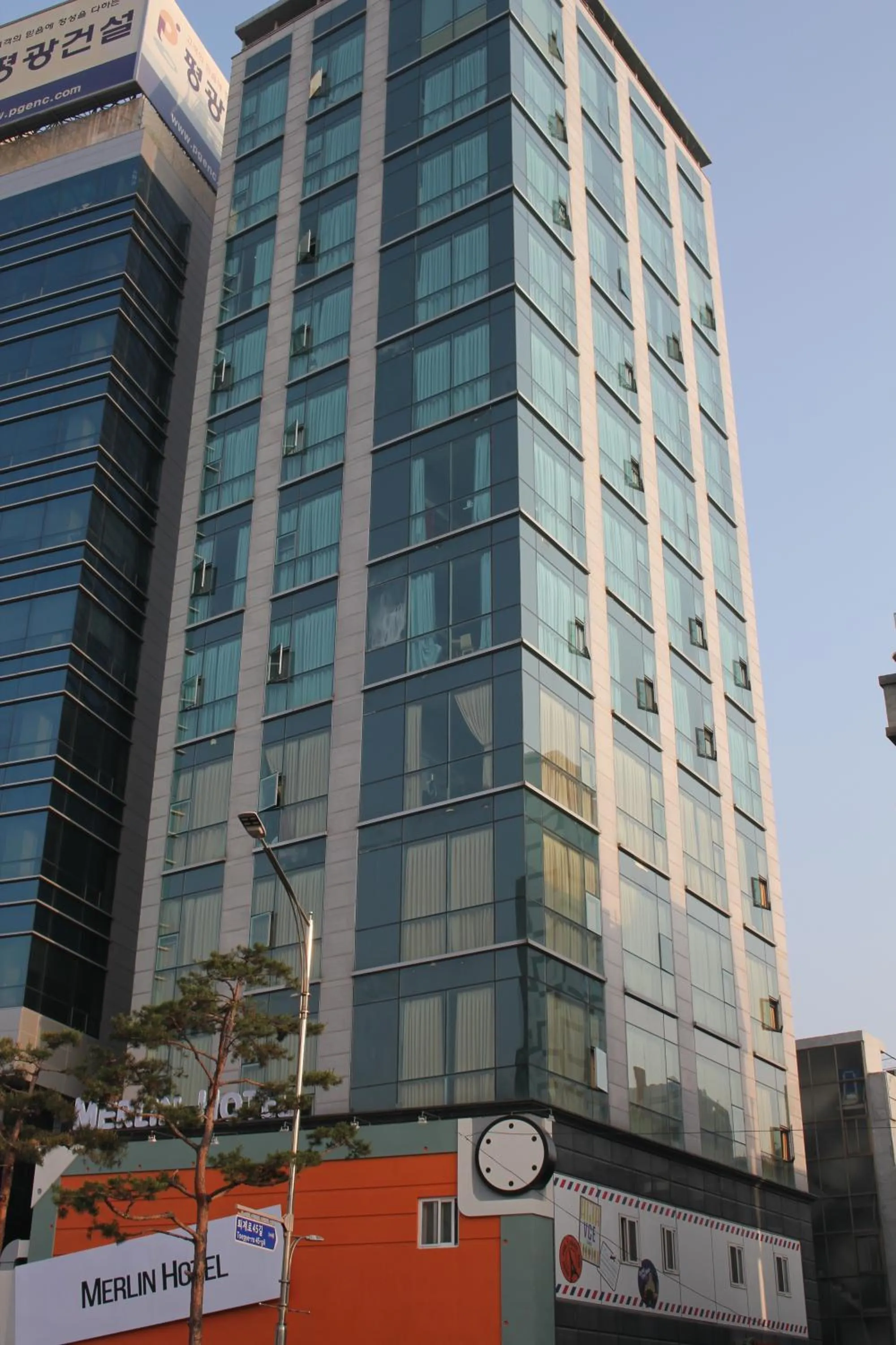 Property building in Myeongdong Merlin Hotel
