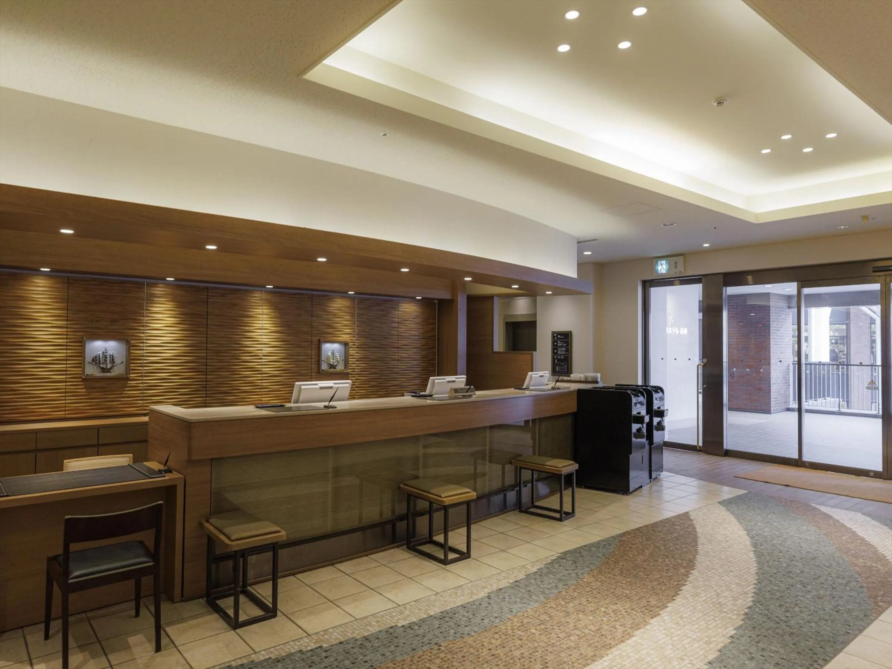 Lobby or reception in JR Kyushu Hotel Nagasaki
