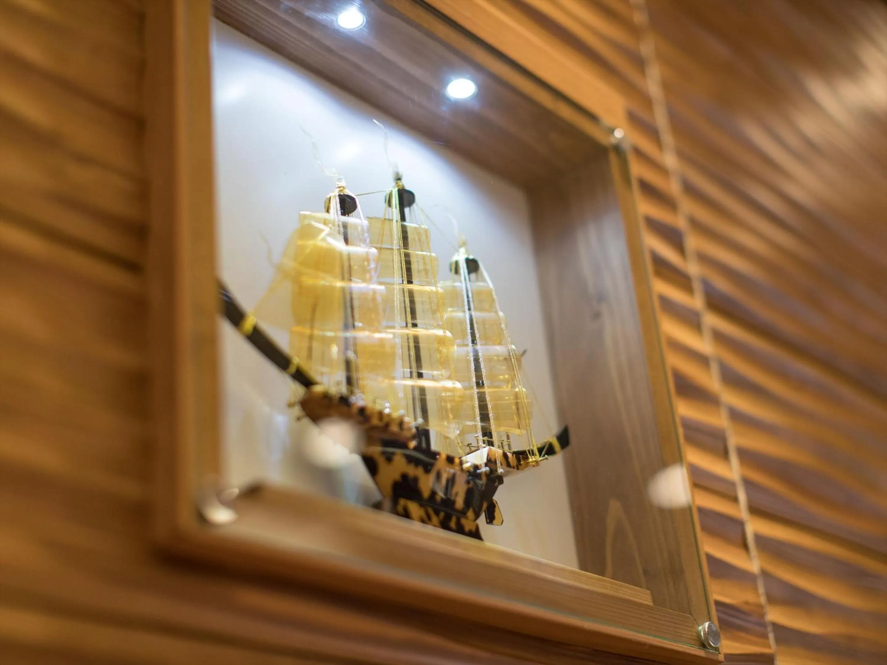 Decorative detail in JR Kyushu Hotel Nagasaki