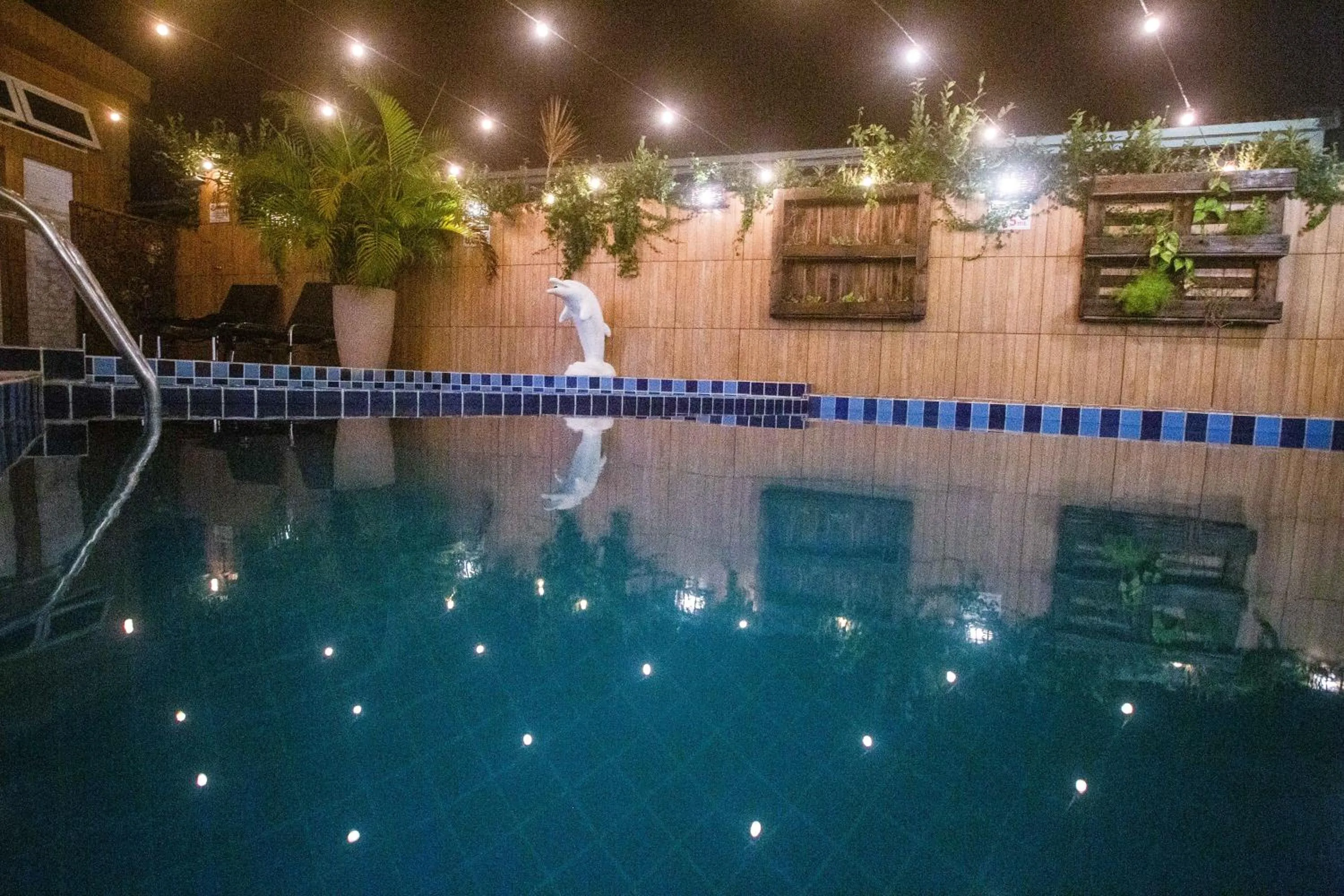 Swimming pool in Pousada Sereia do Porto