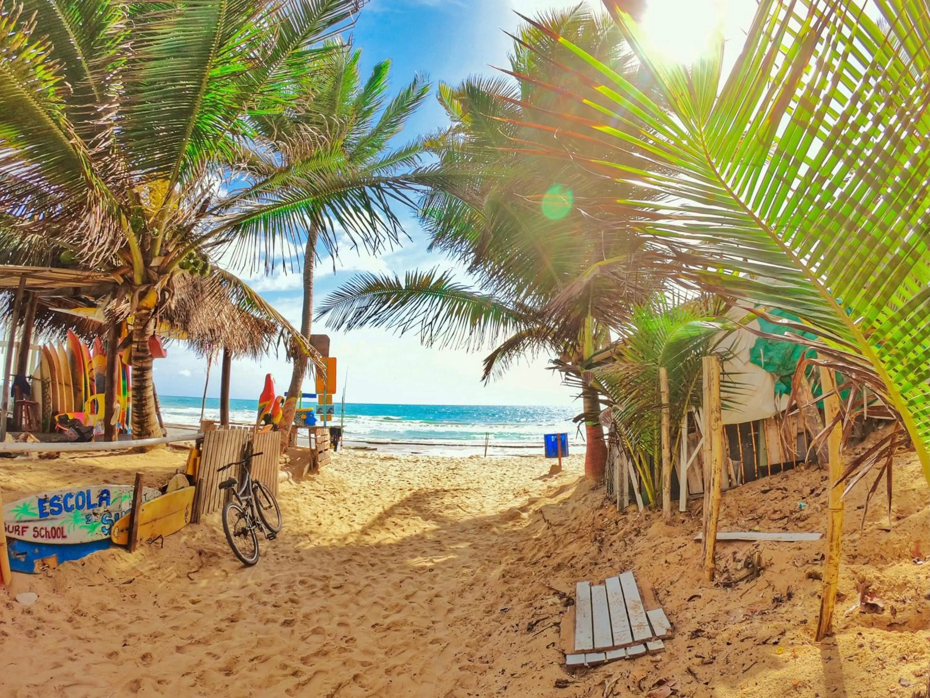 Beach in Pousada Sereia do Porto
