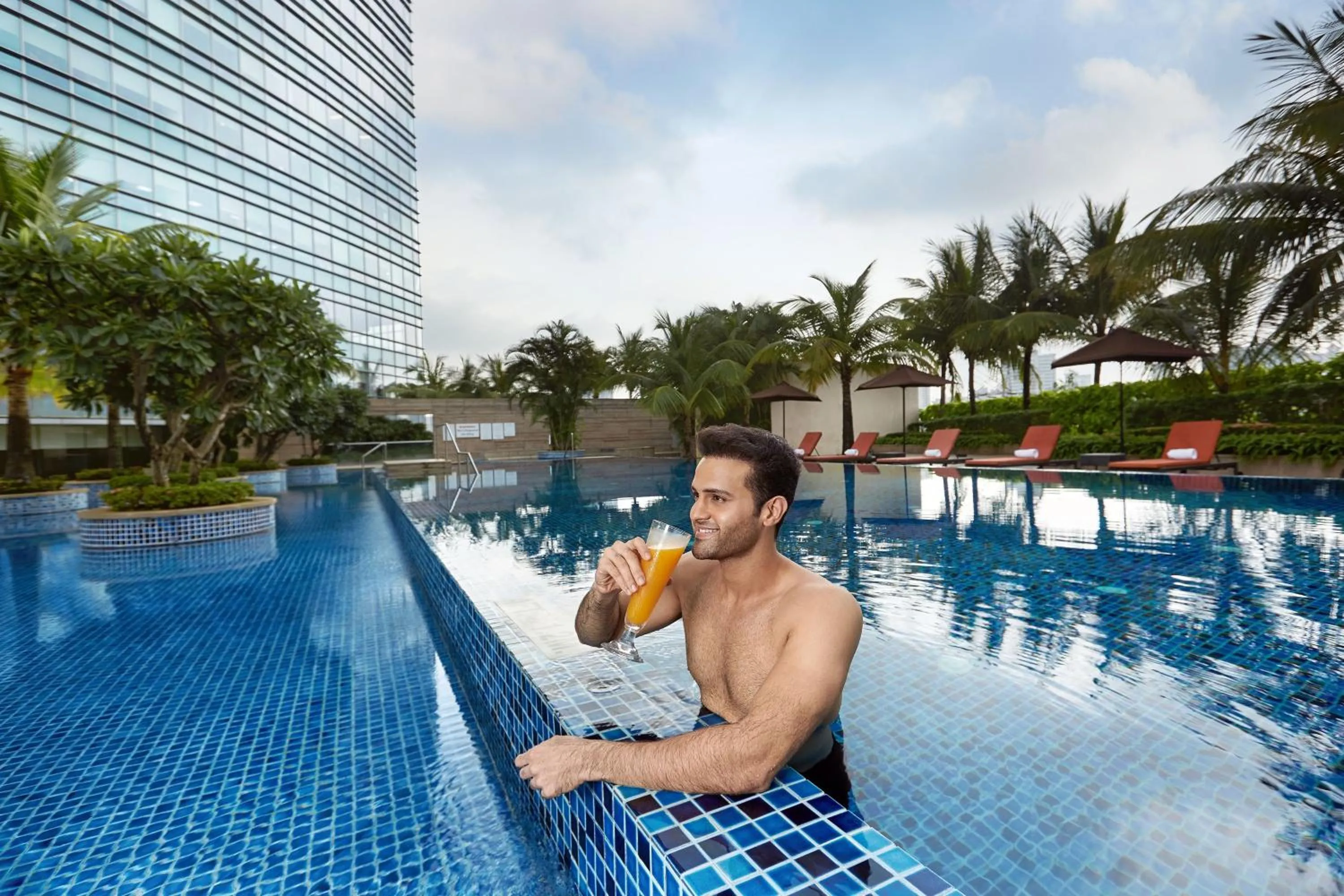 Swimming pool in The Westin Mumbai Garden City