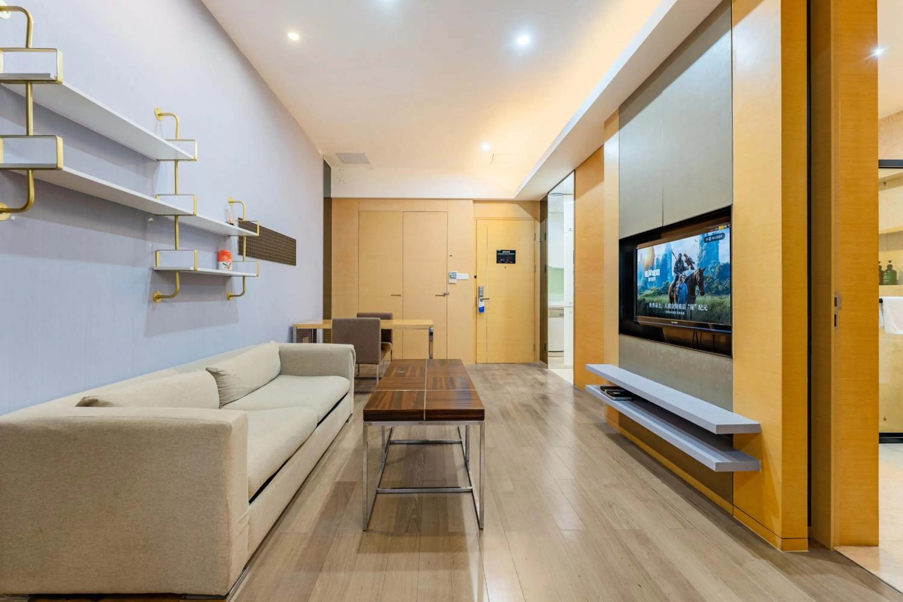 Photo of the whole room in Yicheng Pazhou Poly World Trade Centre Apartment