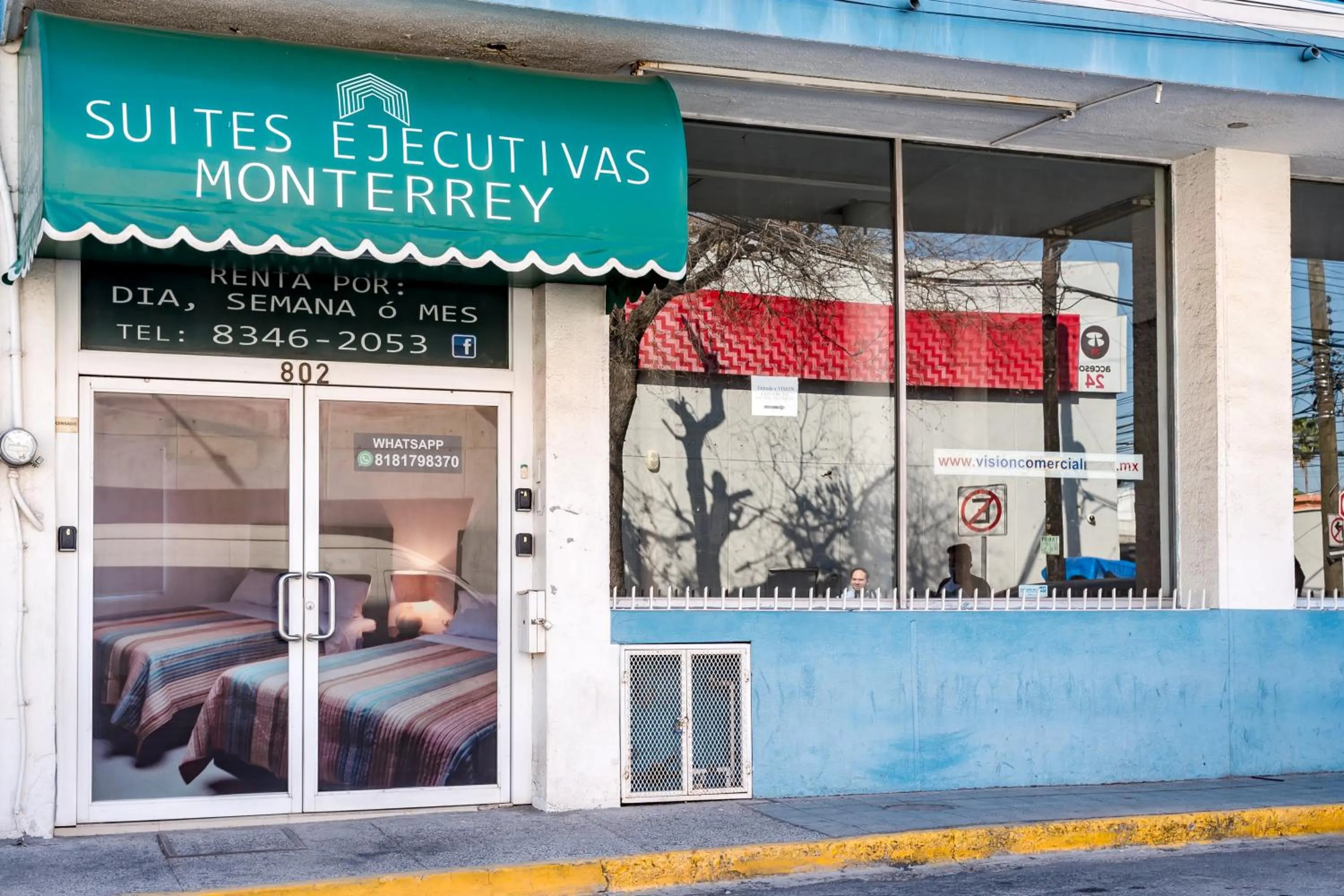 Facade/entrance in Suites Ejecutivas Monterrey
